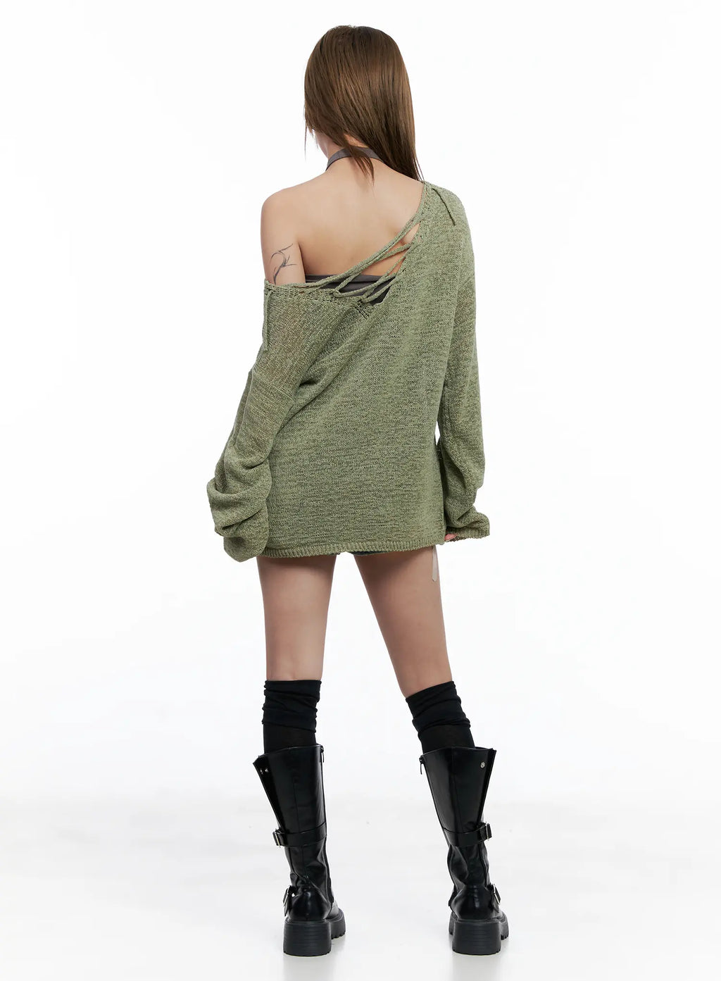 Loose-Fit String Summer Knit CL511