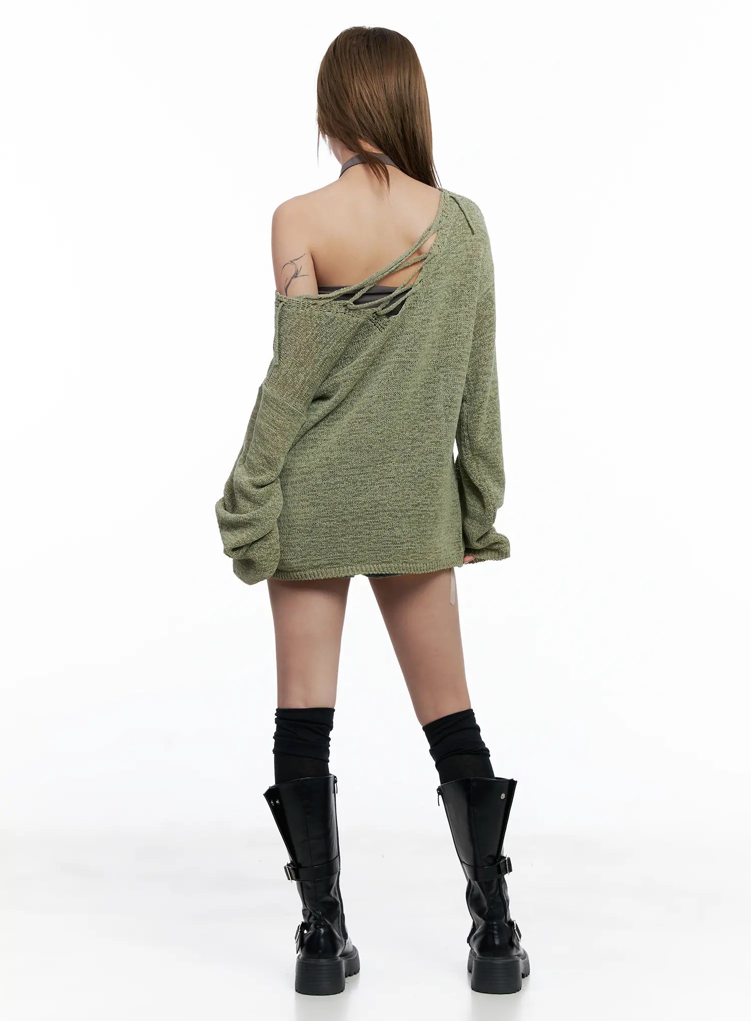 Loose-Fit String Summer Knit CL511