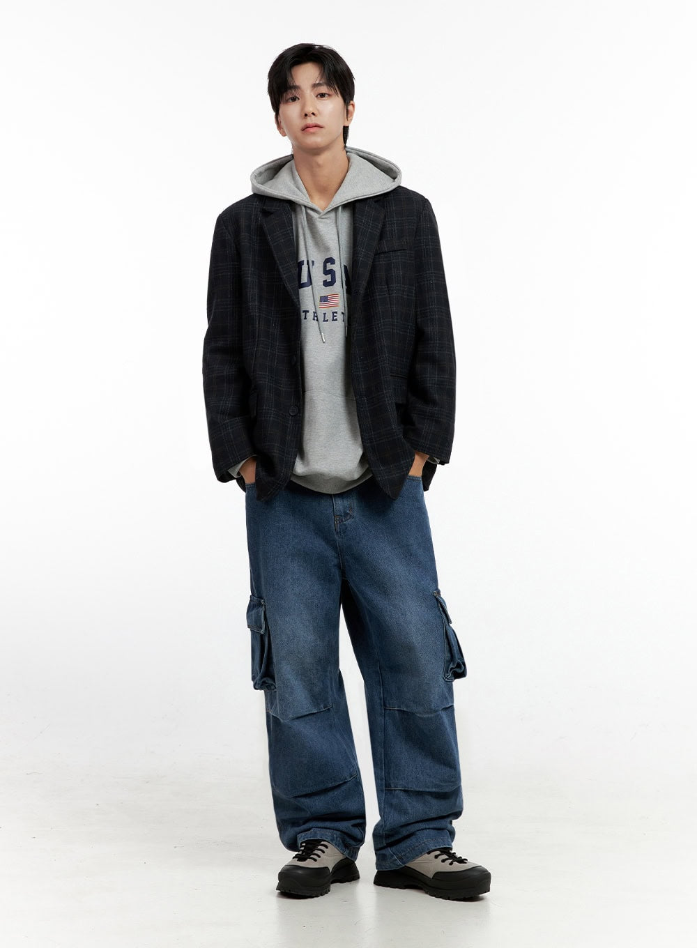 Men's Cozy Graphic Hoodie IN401