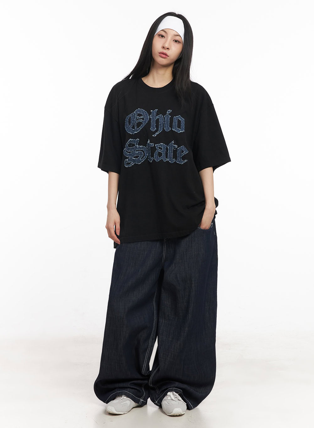 Ohio Patch Oversize T-Shirt IY529