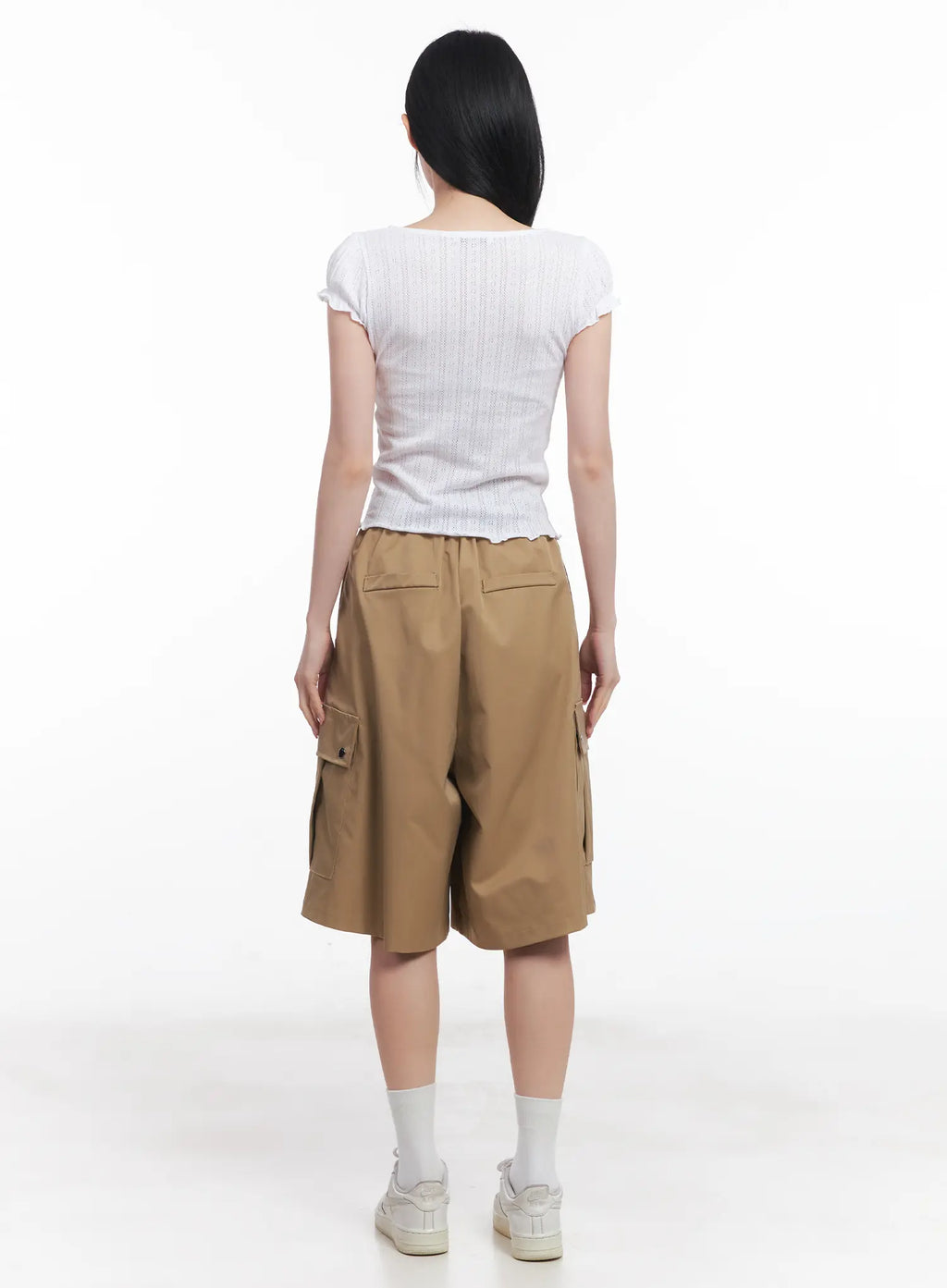 Wide-Leg Cargo Shorts CU510