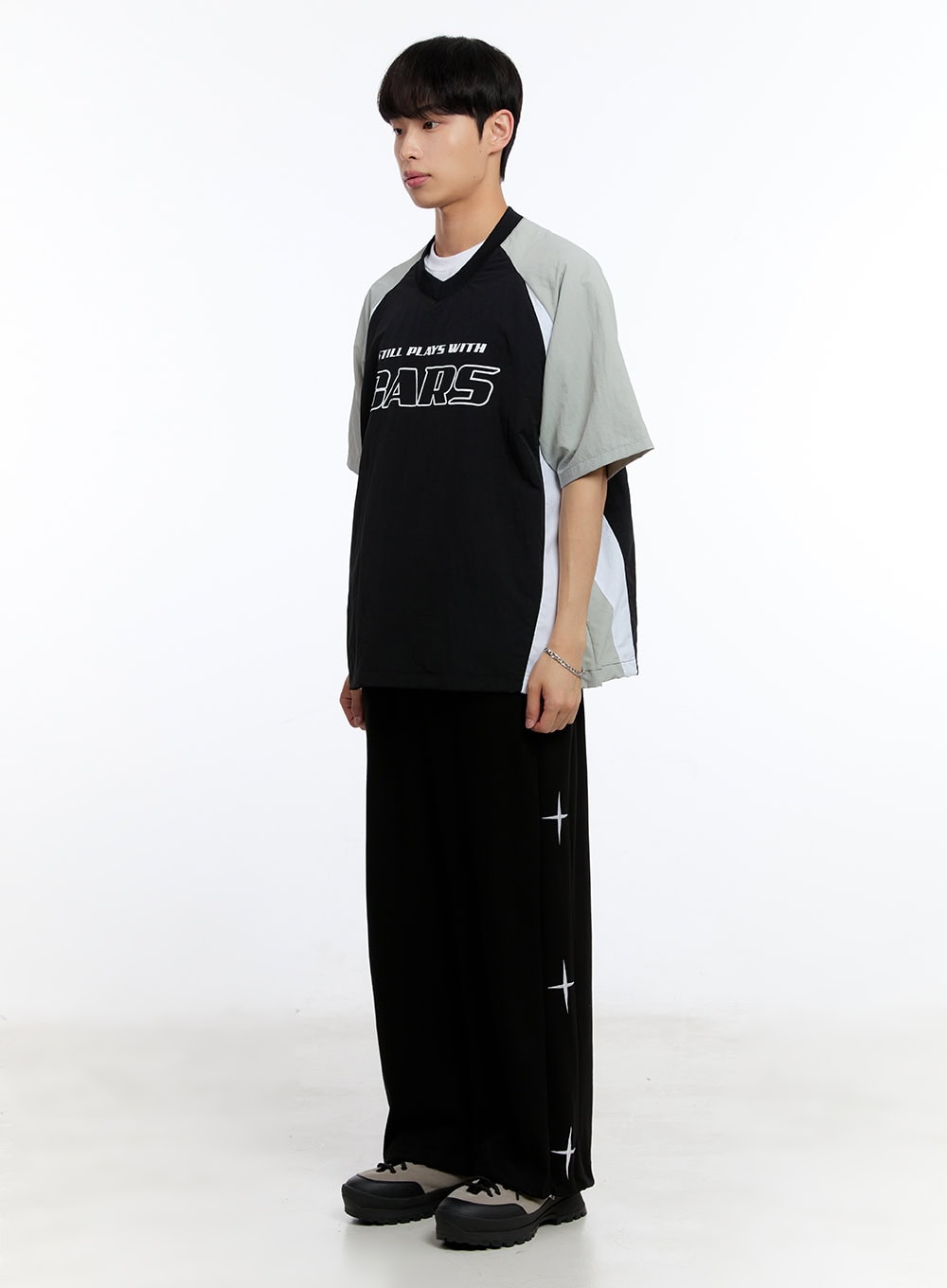 Men's Cars Raglan Windbreaker T-Shirt IY529