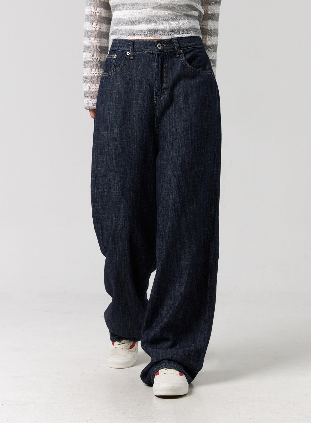 Wide Leg Indigo Jeans CG323