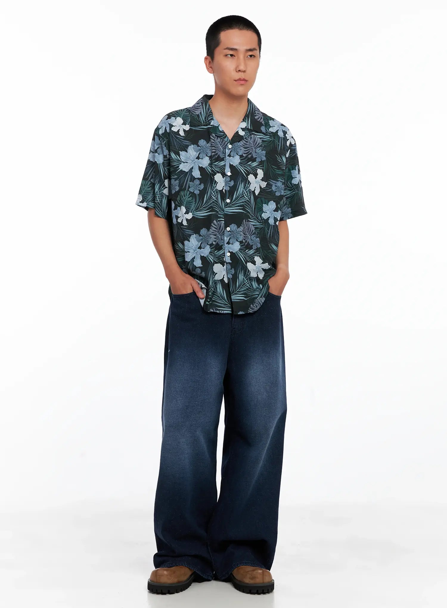 Men's Hawaiian Shirt IS510