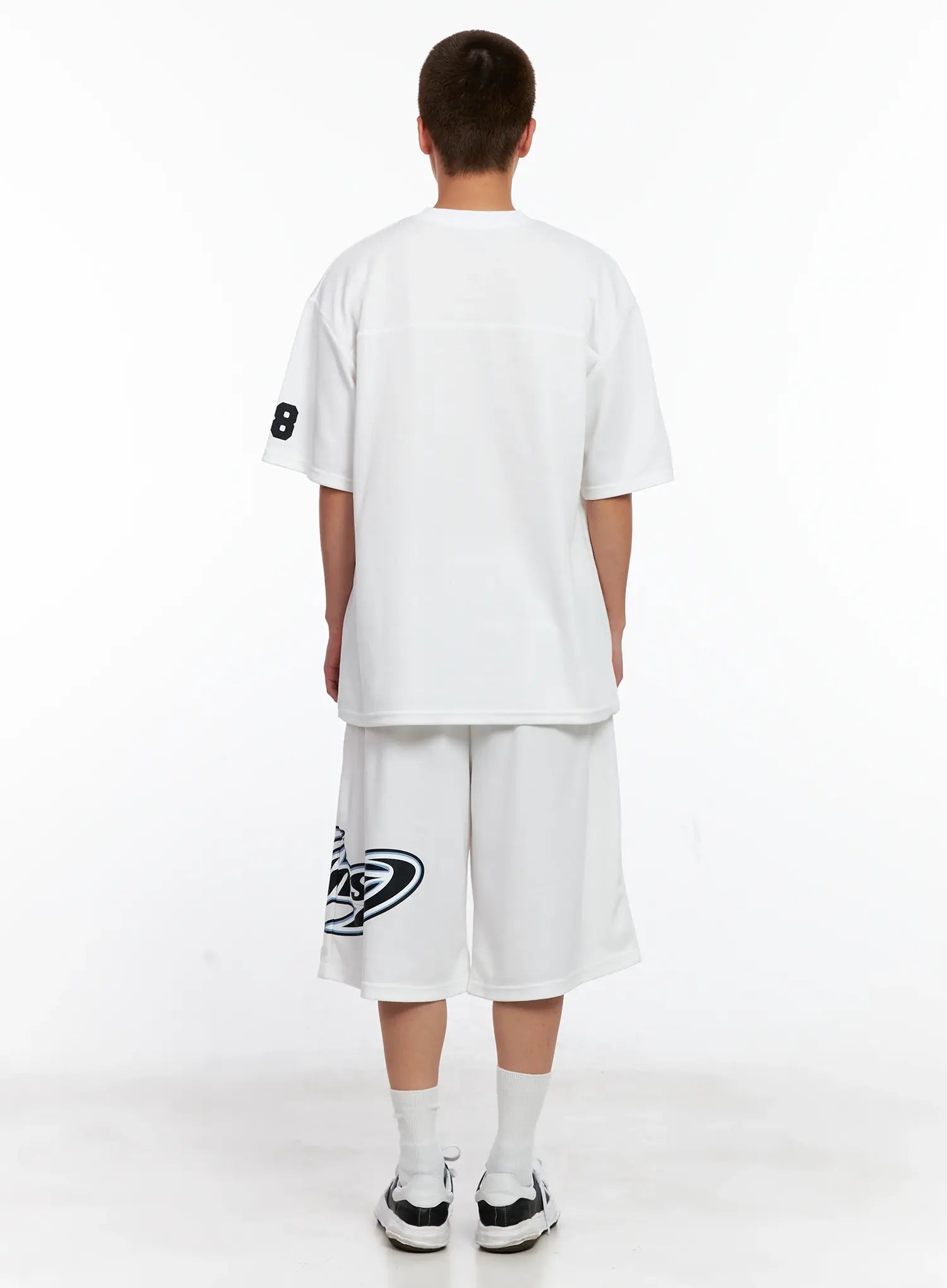 Men's Graphic Logo Athletic Shorts IG508