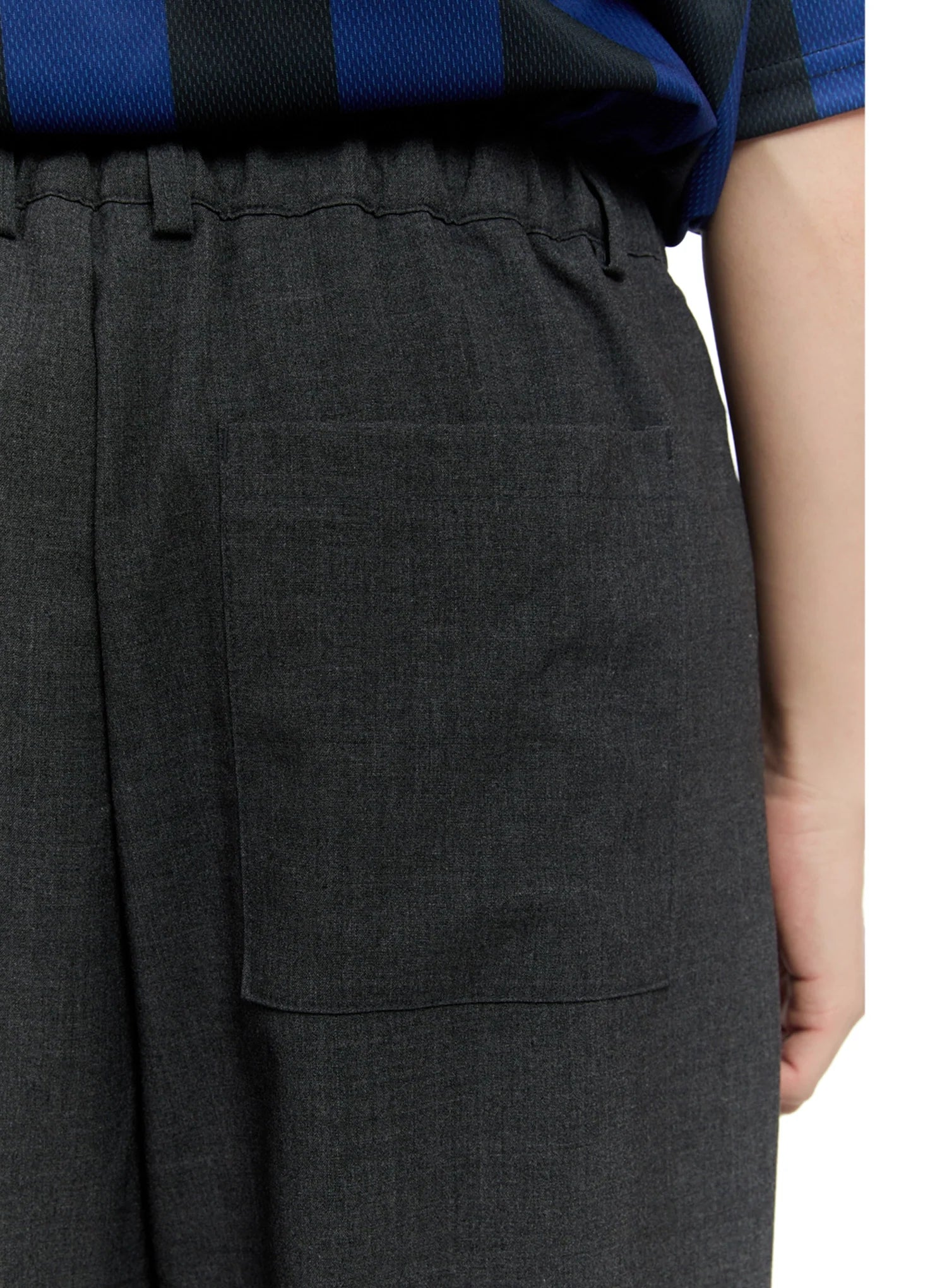 Men's Pintuck Wide-Leg Pants IG520