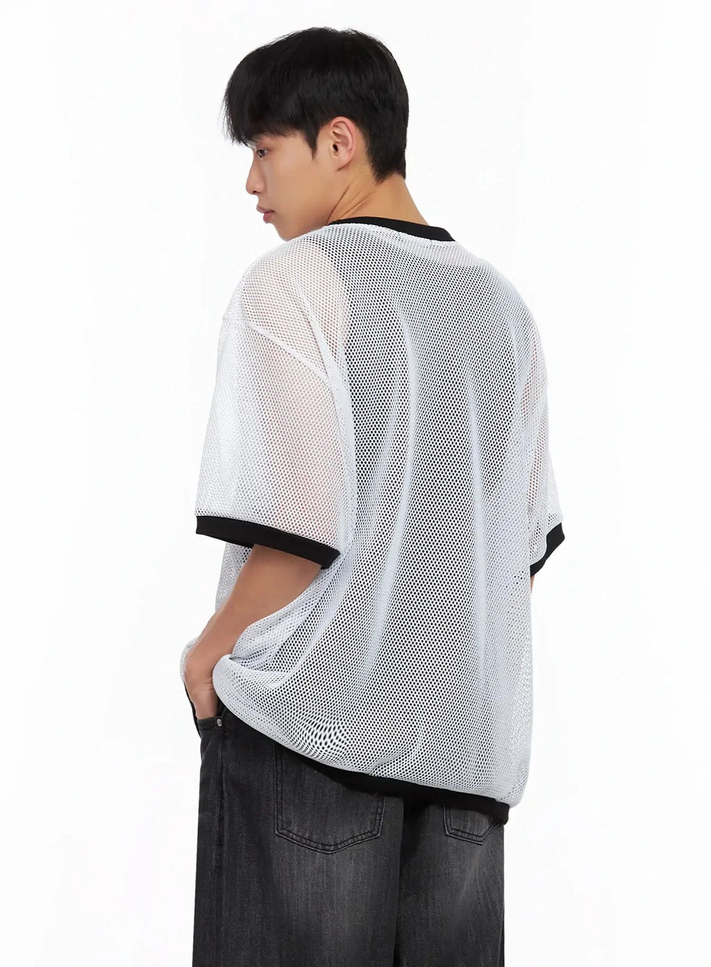 Men's Mesh Star Jersey Tee IL516