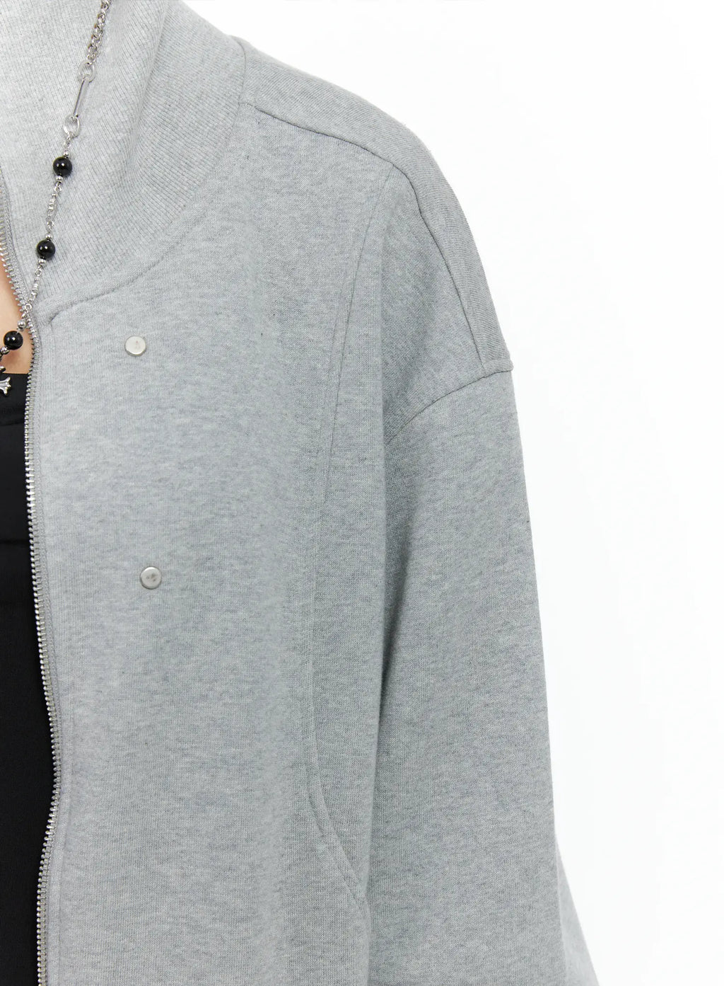 Oversized Double-Zip-Up Jacket CS505