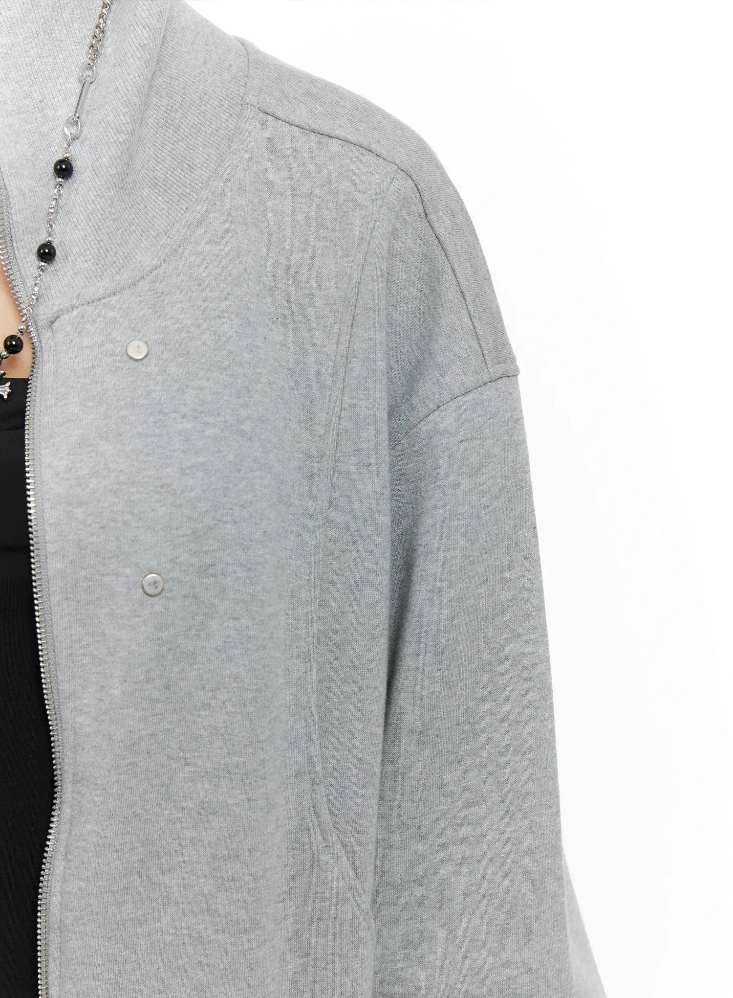 Oversized Double-Zip-Up Jacket CS505