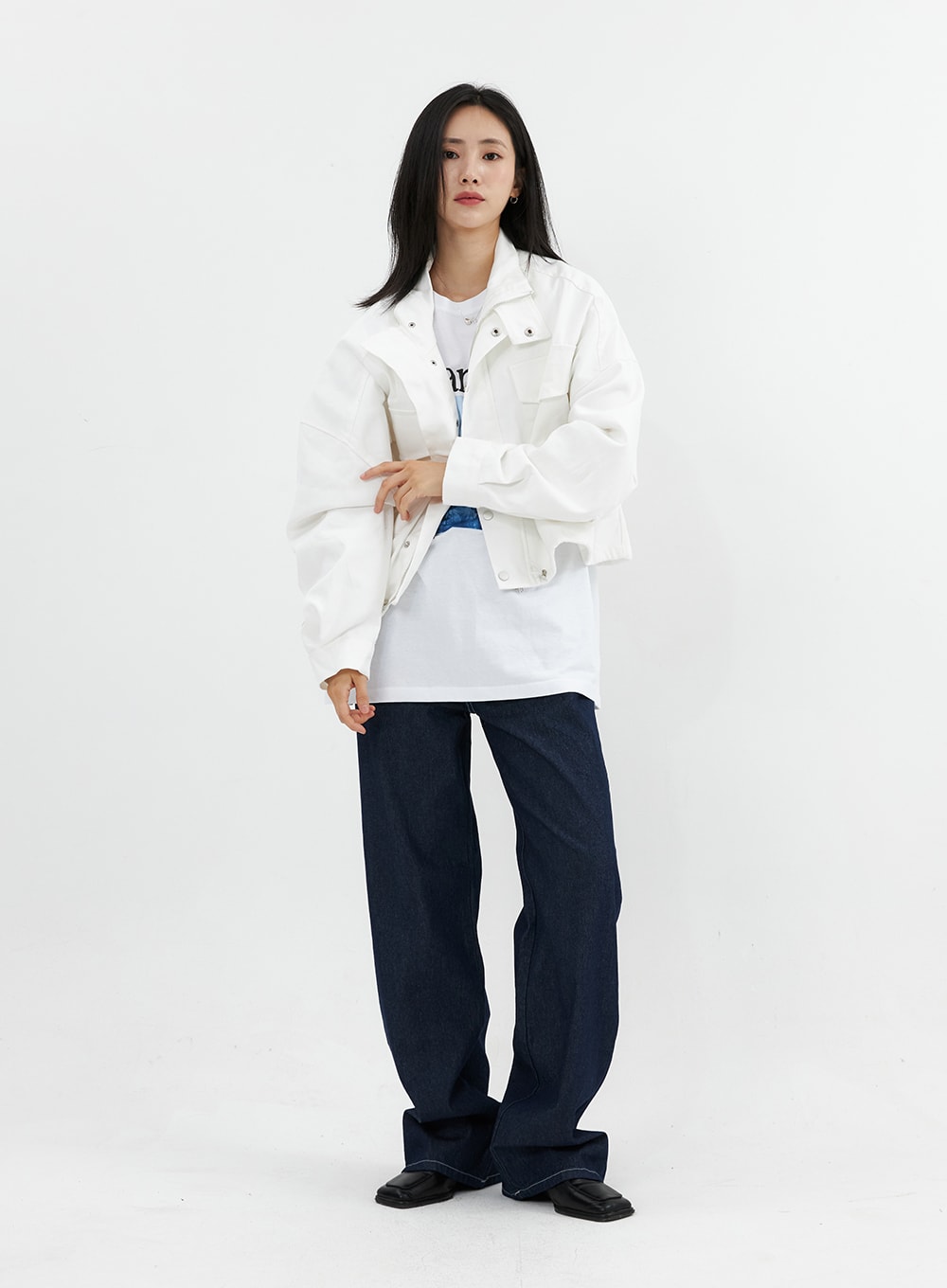 Stitched Jeans OO305