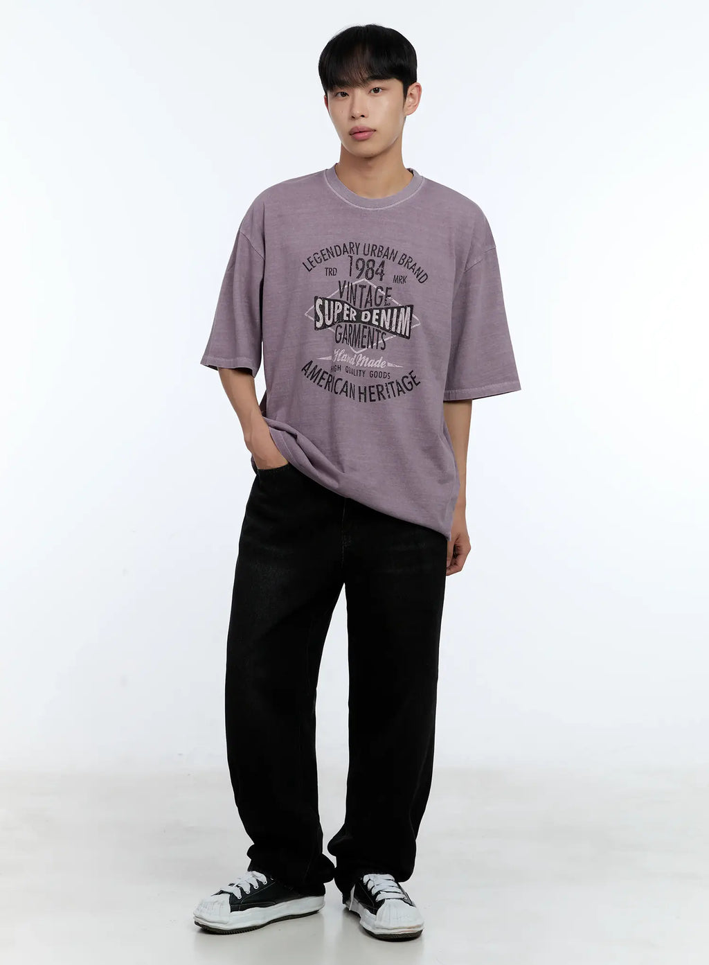 Men's Vintage-Wash Tee IL515