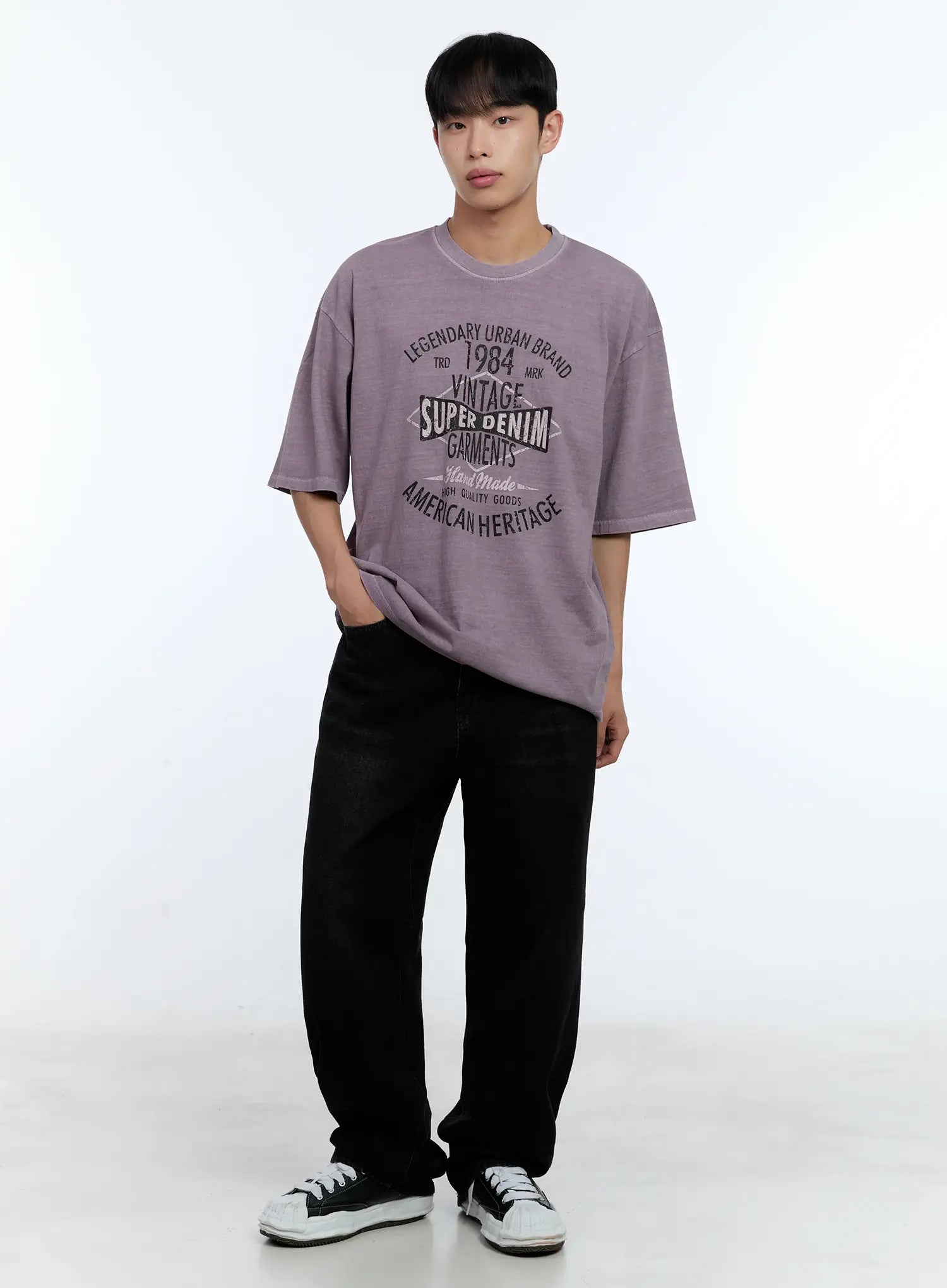 Men's Vintage-Wash Tee IL515