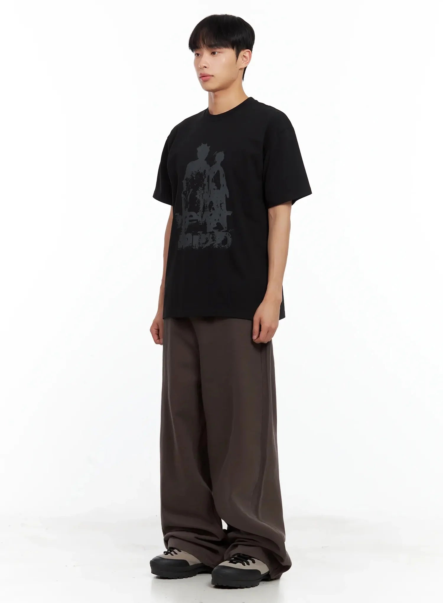 Men's Baggy Wide-Fit Pants IL516