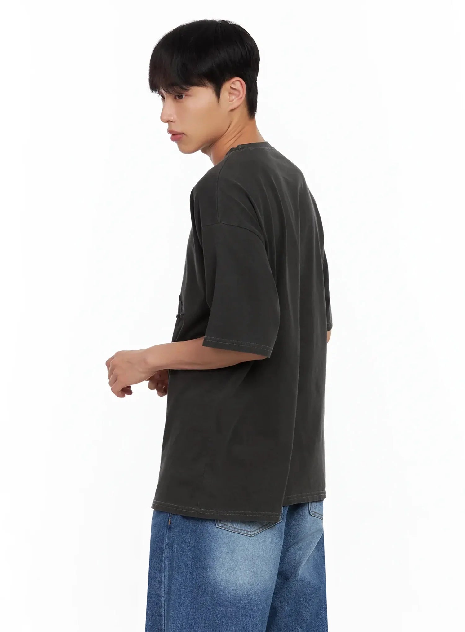 Men's Star Patch T-Shirt IL516