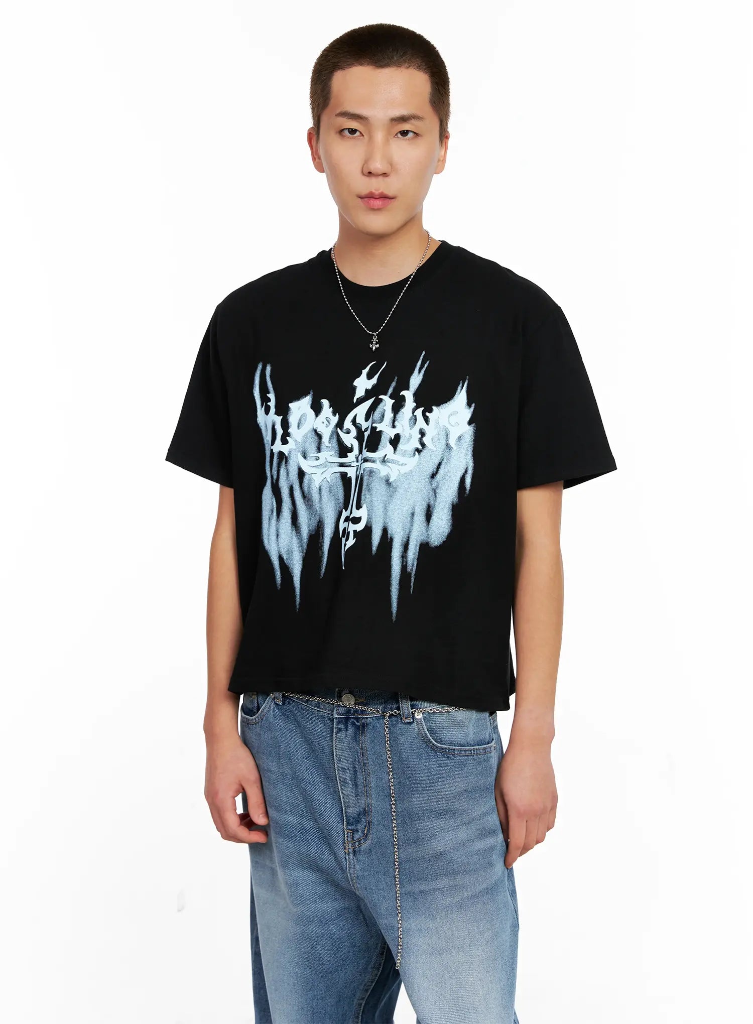 Men's Urban Flame Graphic Tee IG511