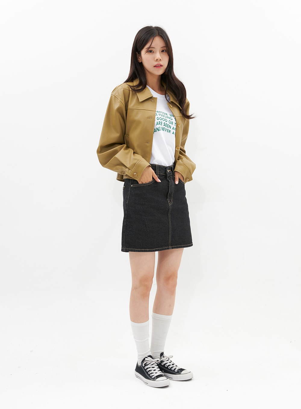 Cotton Graphic Short Sleeve Tee OS313