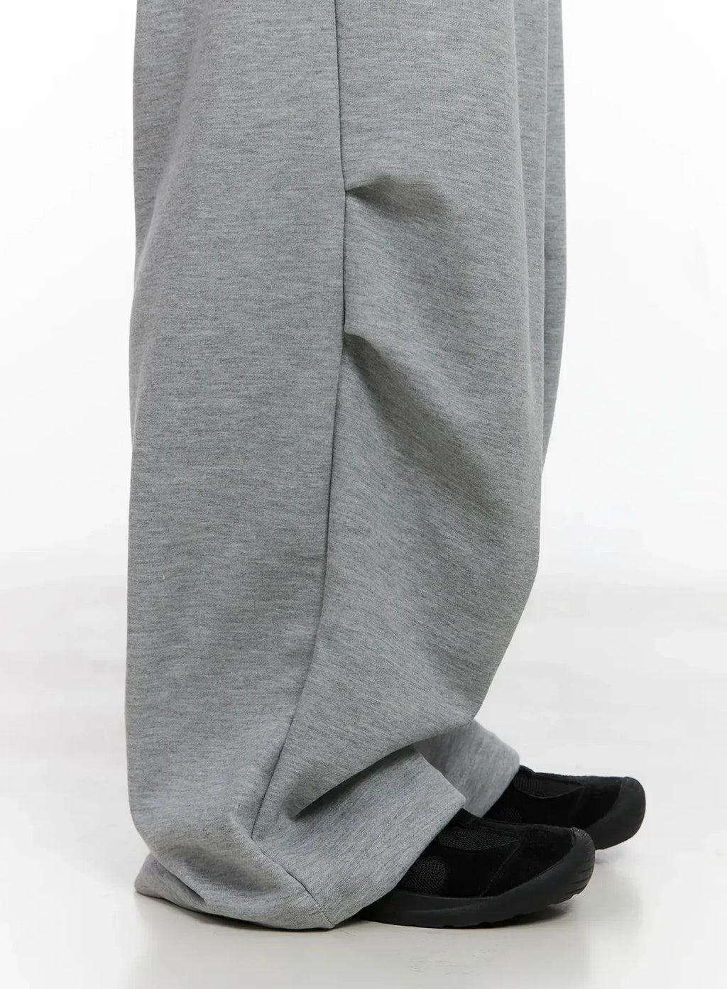 Pintuck Wide Leg Sweatpants IS508