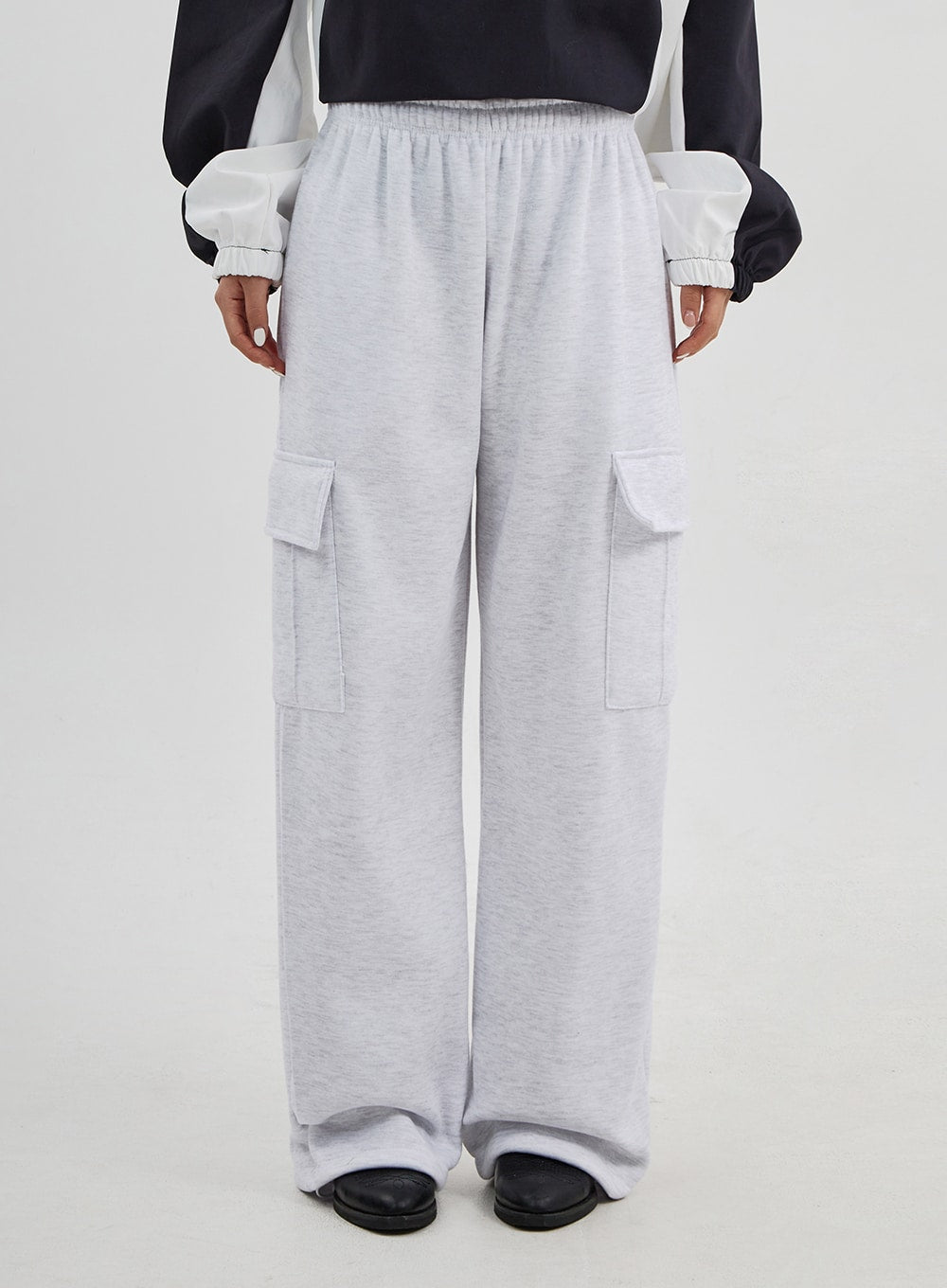 Cargo Wide Leg Track Pants Unisex CJ313