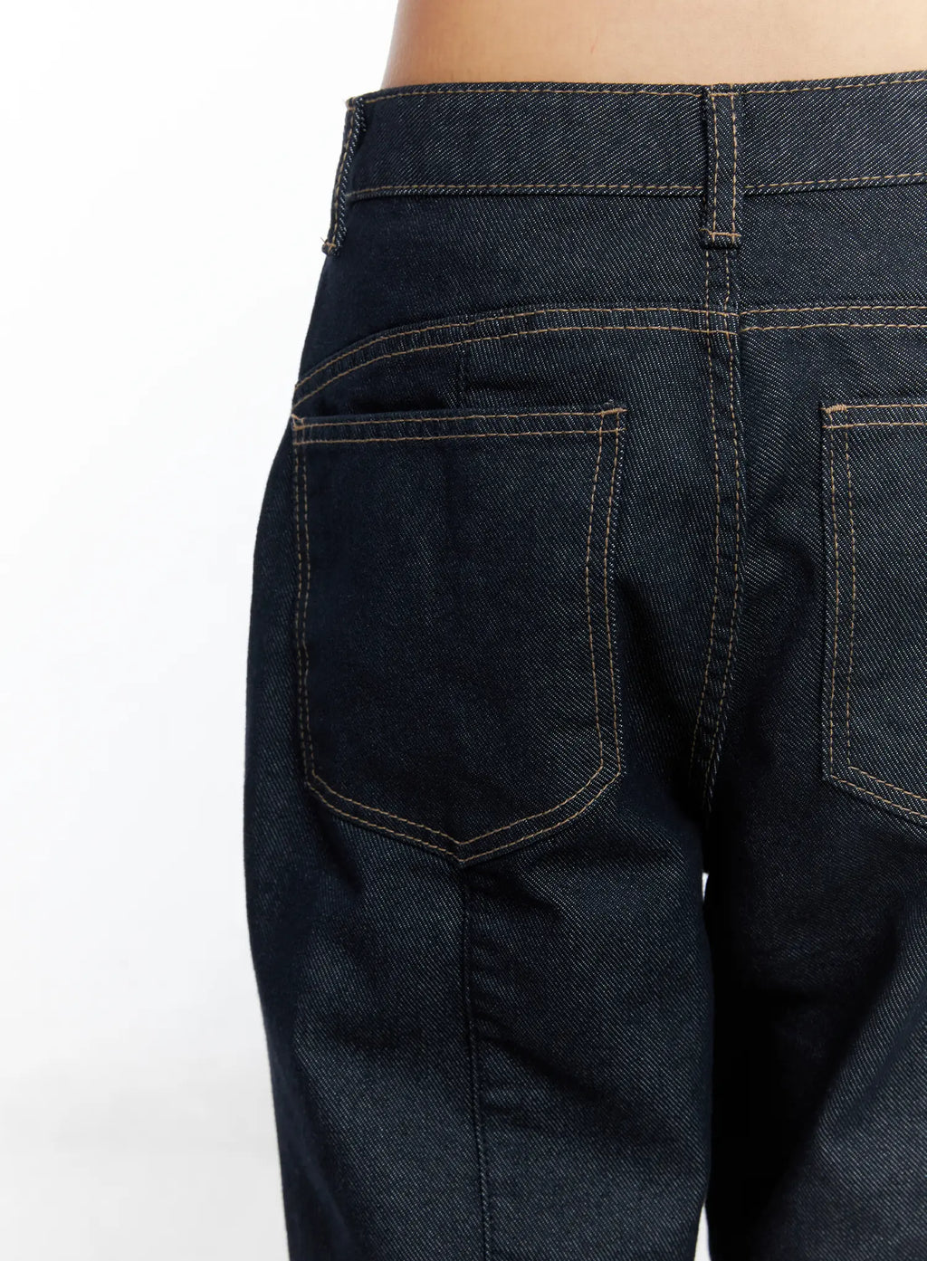 Giada Raw Indigo Wide-Leg Jeans CS505