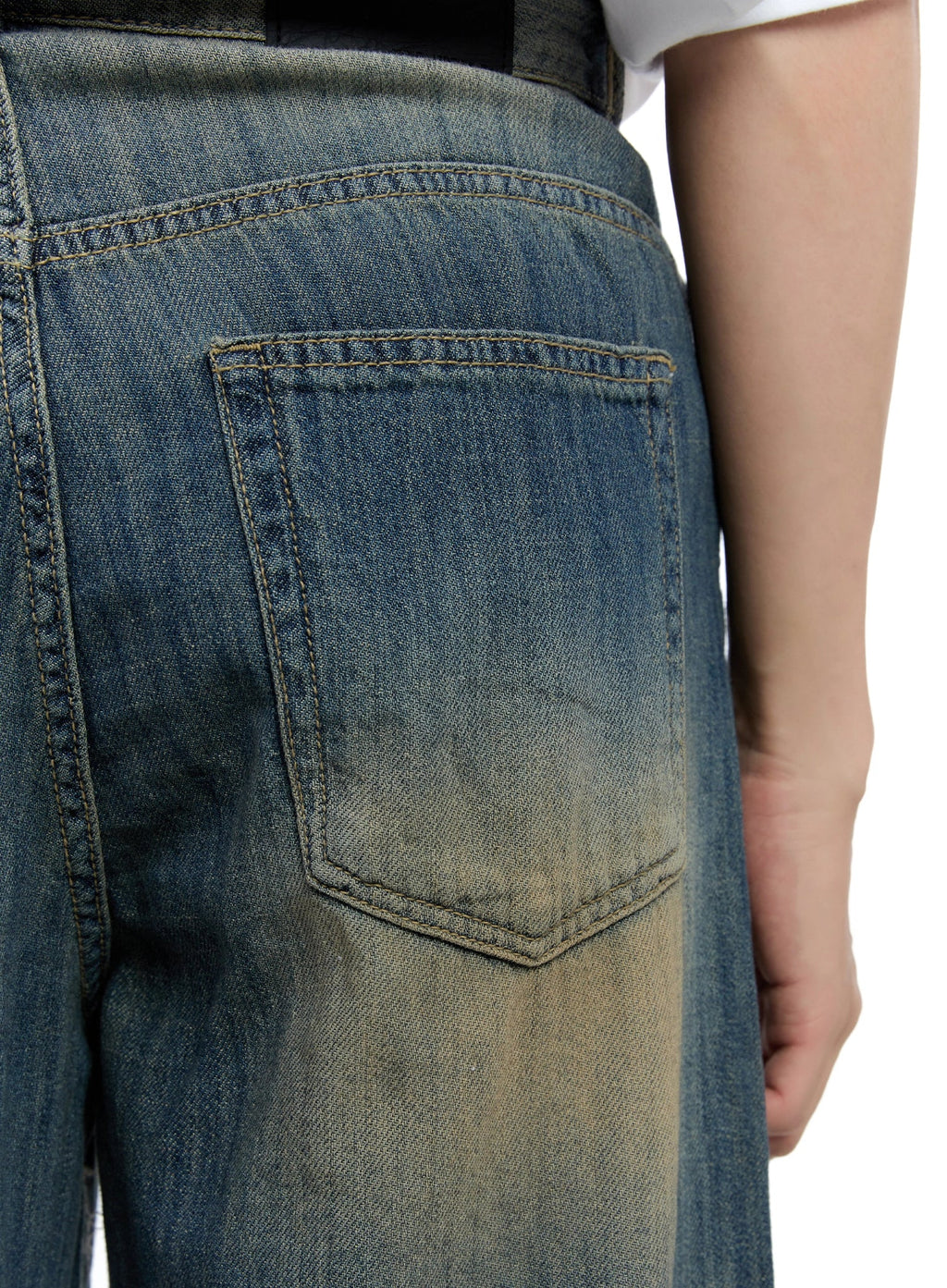 Men's Vintage Wide-Leg Jeans IG520