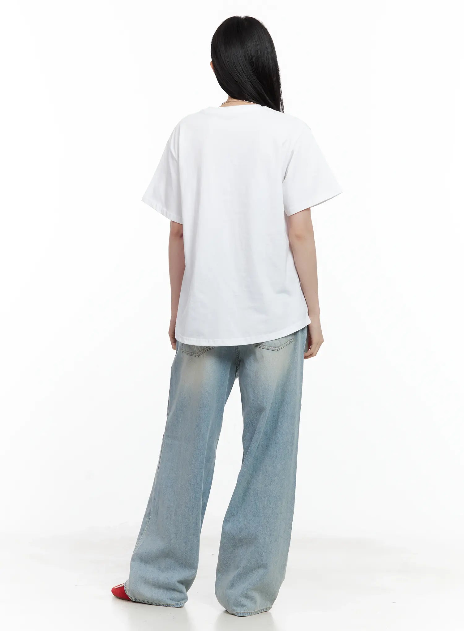 Skater Graphic Oversized Tee CU530