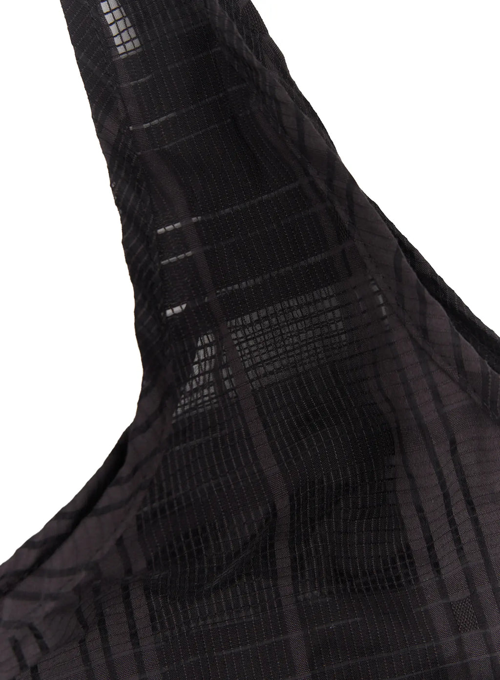 Black Mesh Plaid Shoulder Bag CL502