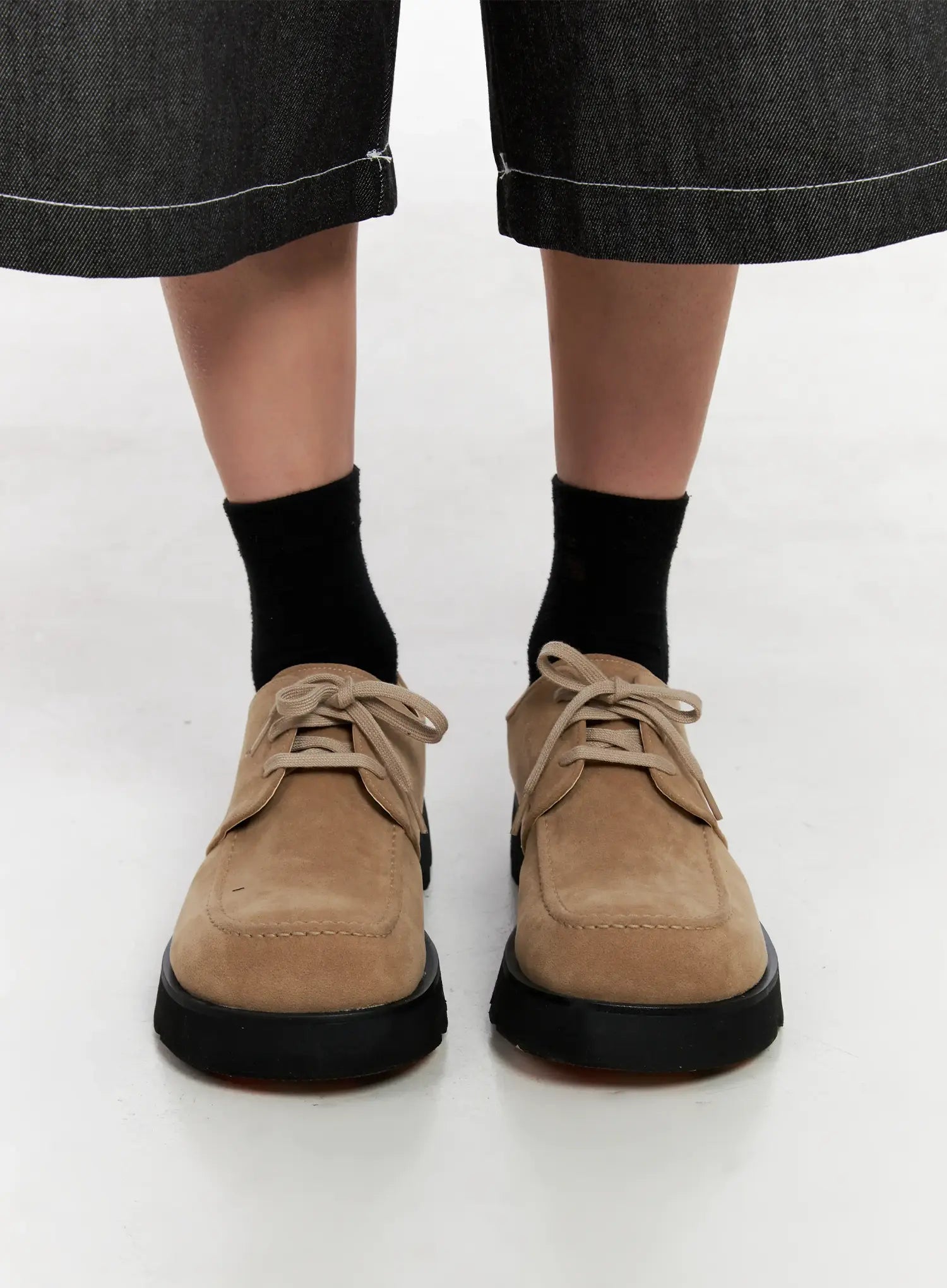 Men's Classic Square-Toe Loafers IG508