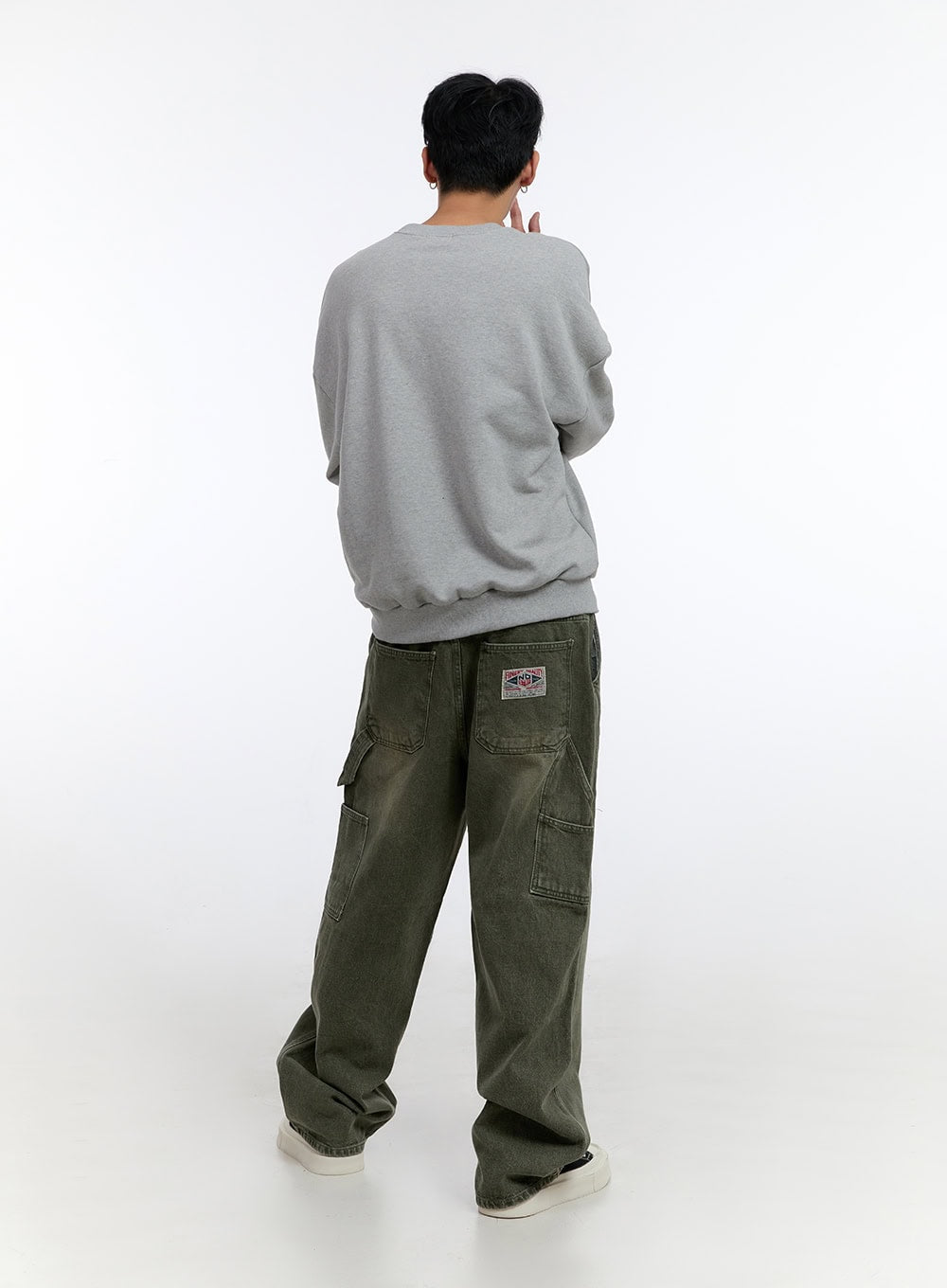 Men's Graphic Crewneck Sweatshirt IO428