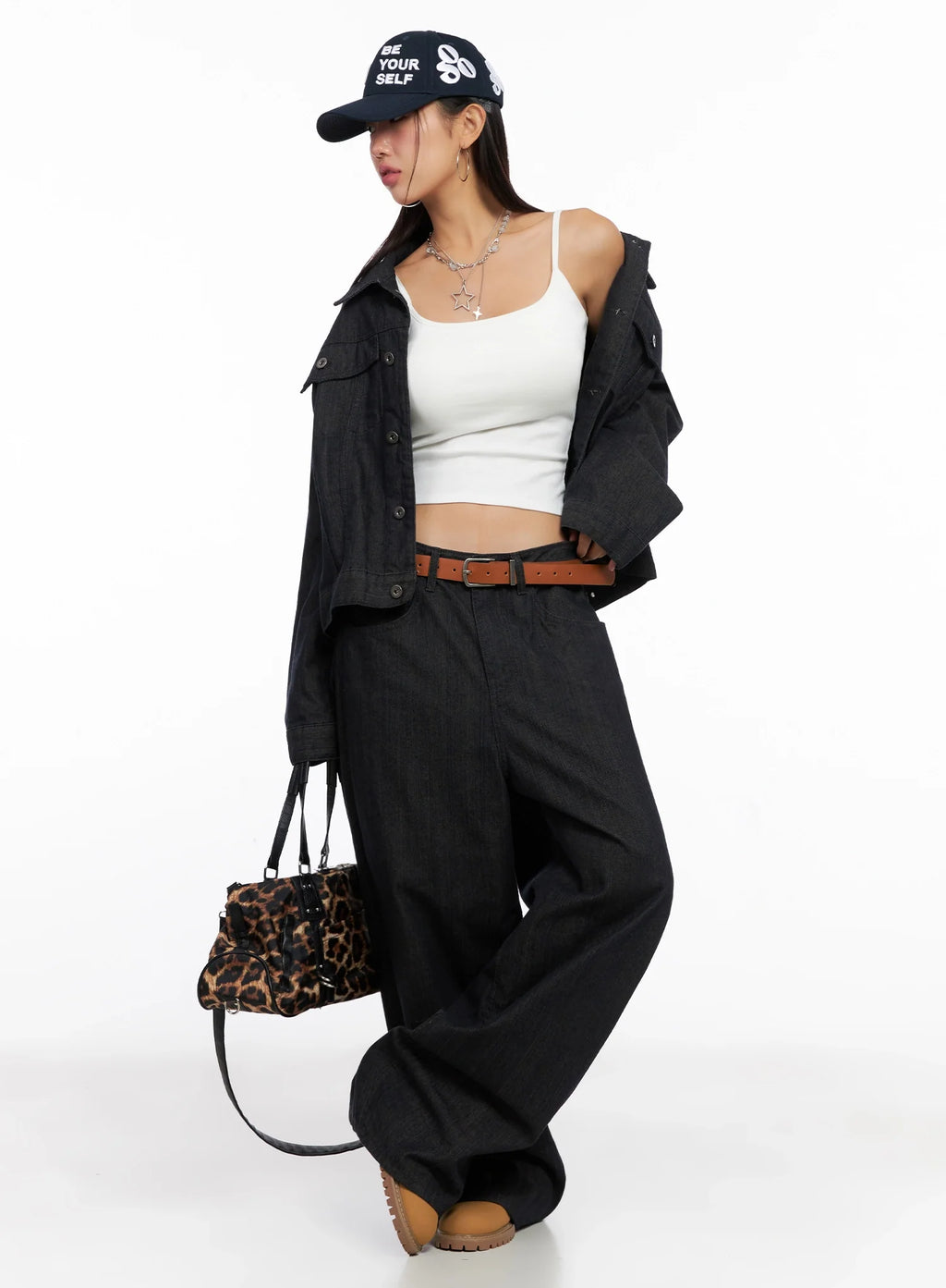 Casual Lettering Cap IG527