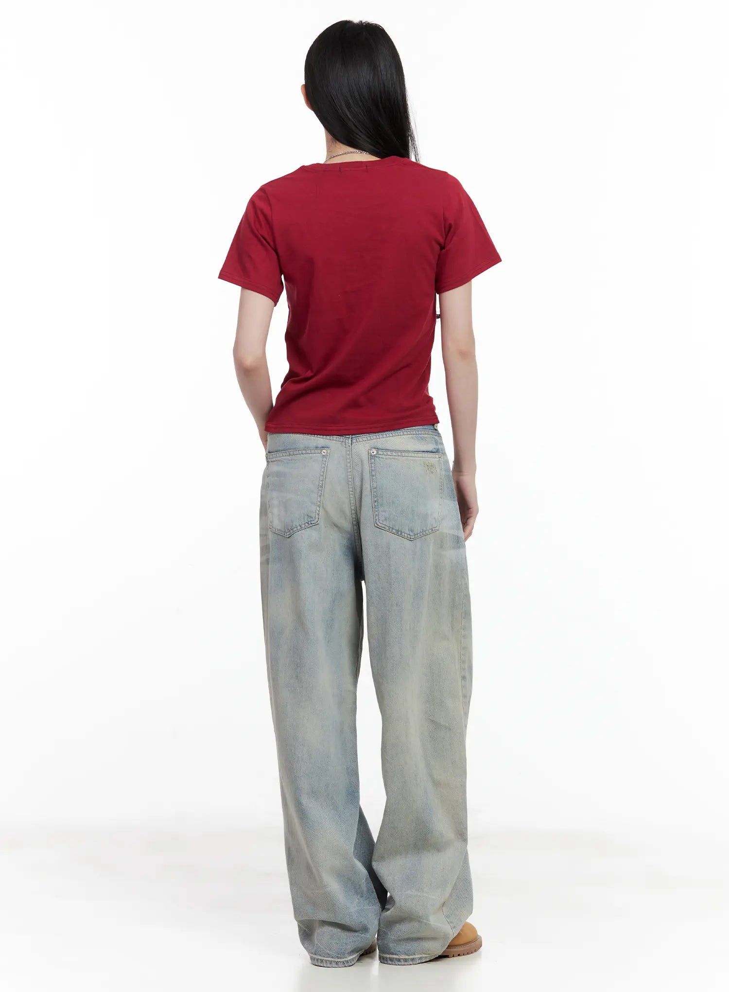 Star Print Casual Tee CL501