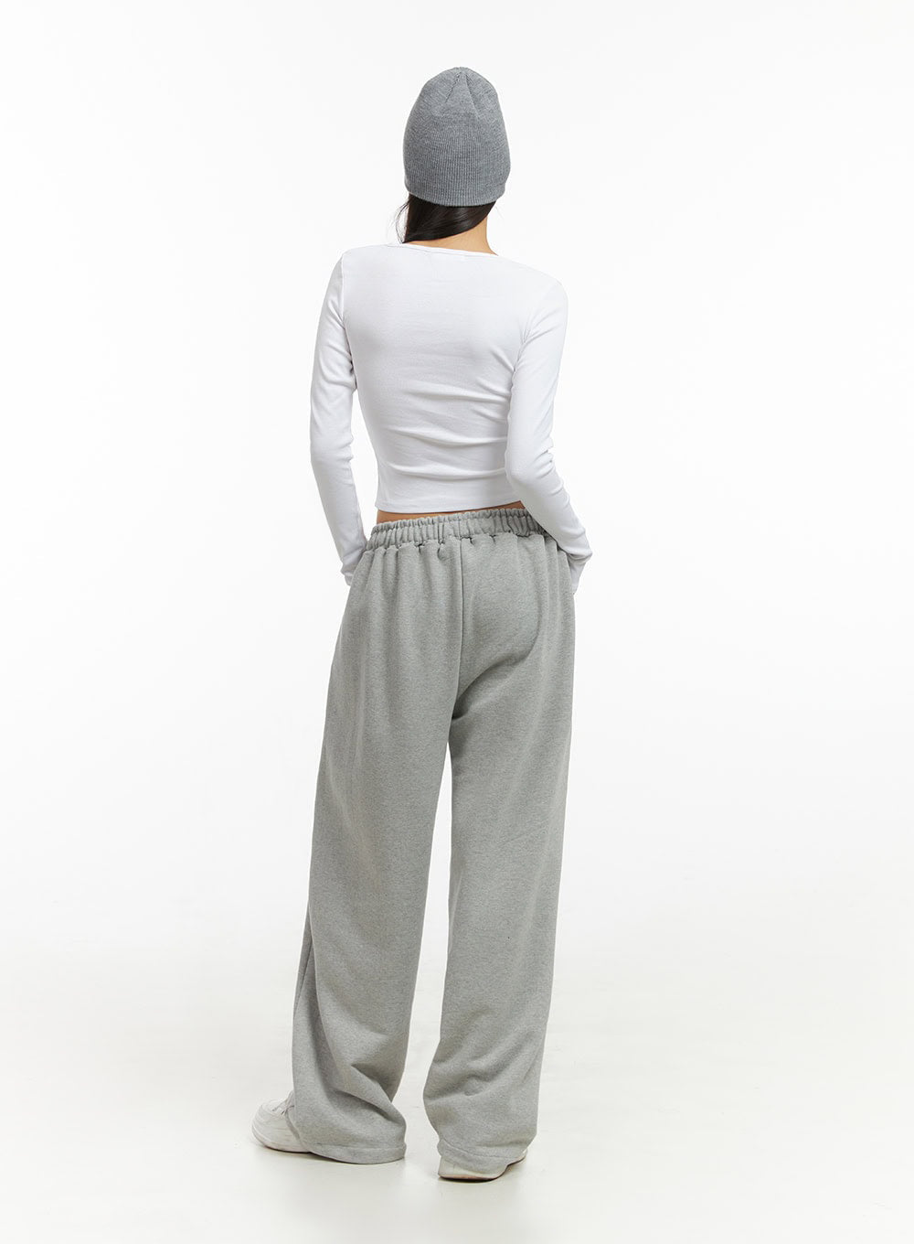 Square Neck SlimFit Long Sleeve Shirt IO409