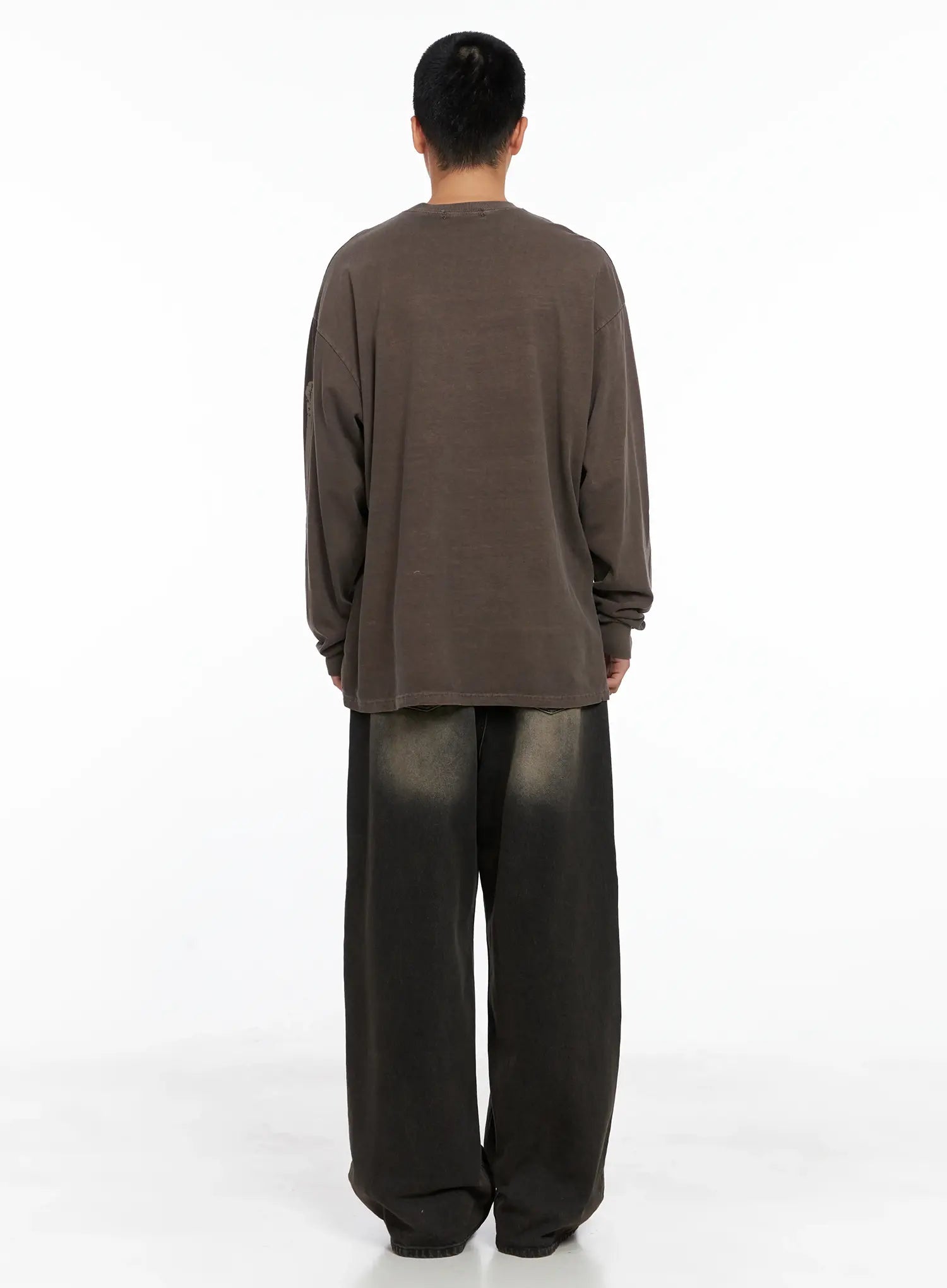 Men's Deep Washed Jeans IS502