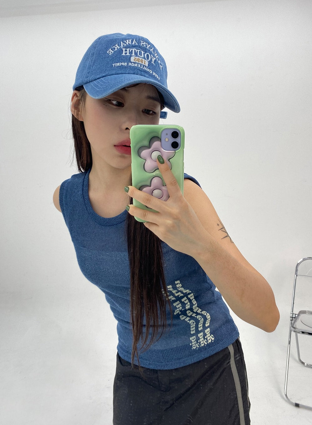 Denim Baseball Cap CL331