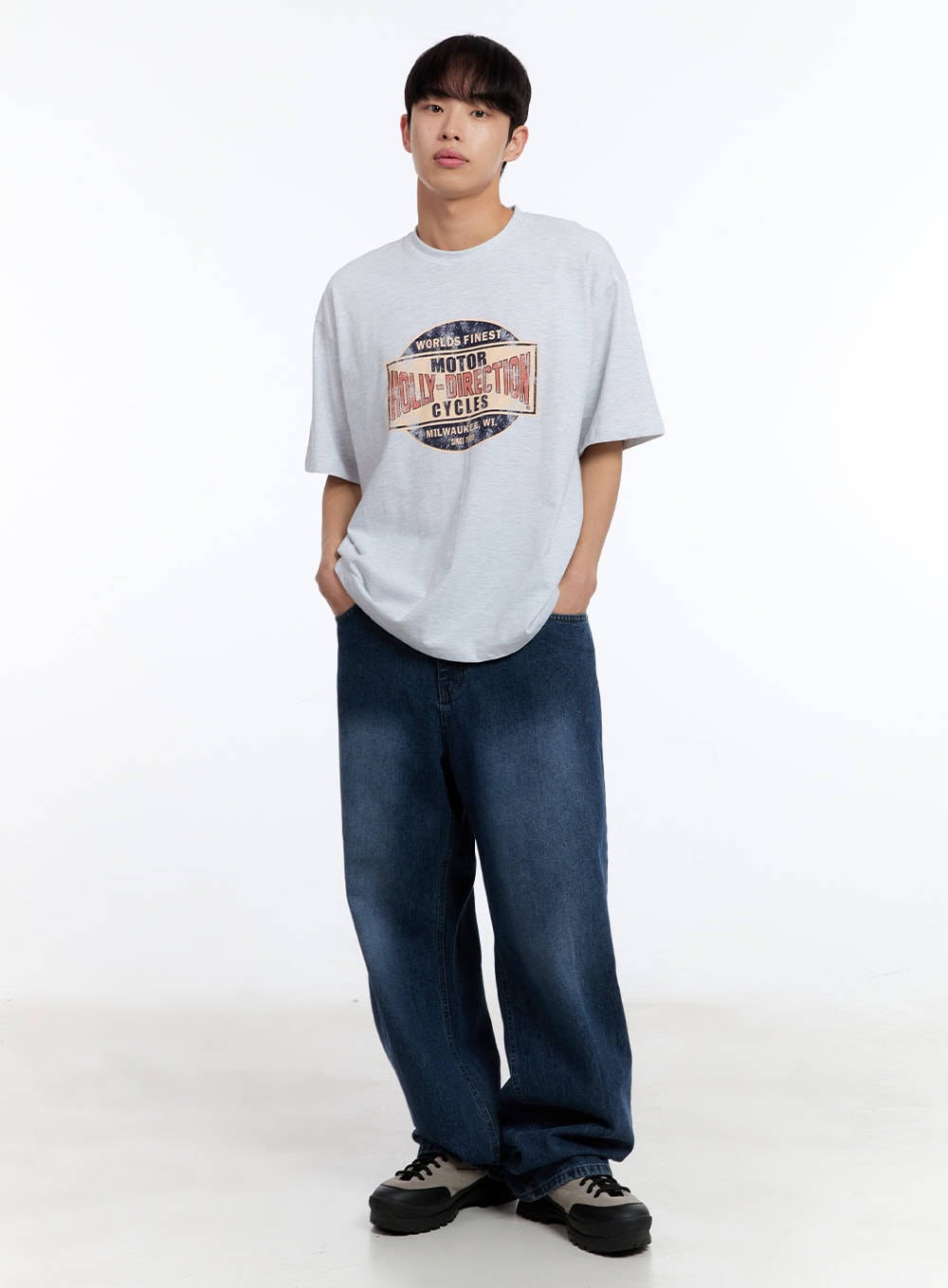 Men's Motor Graphic T-Shirt IY530