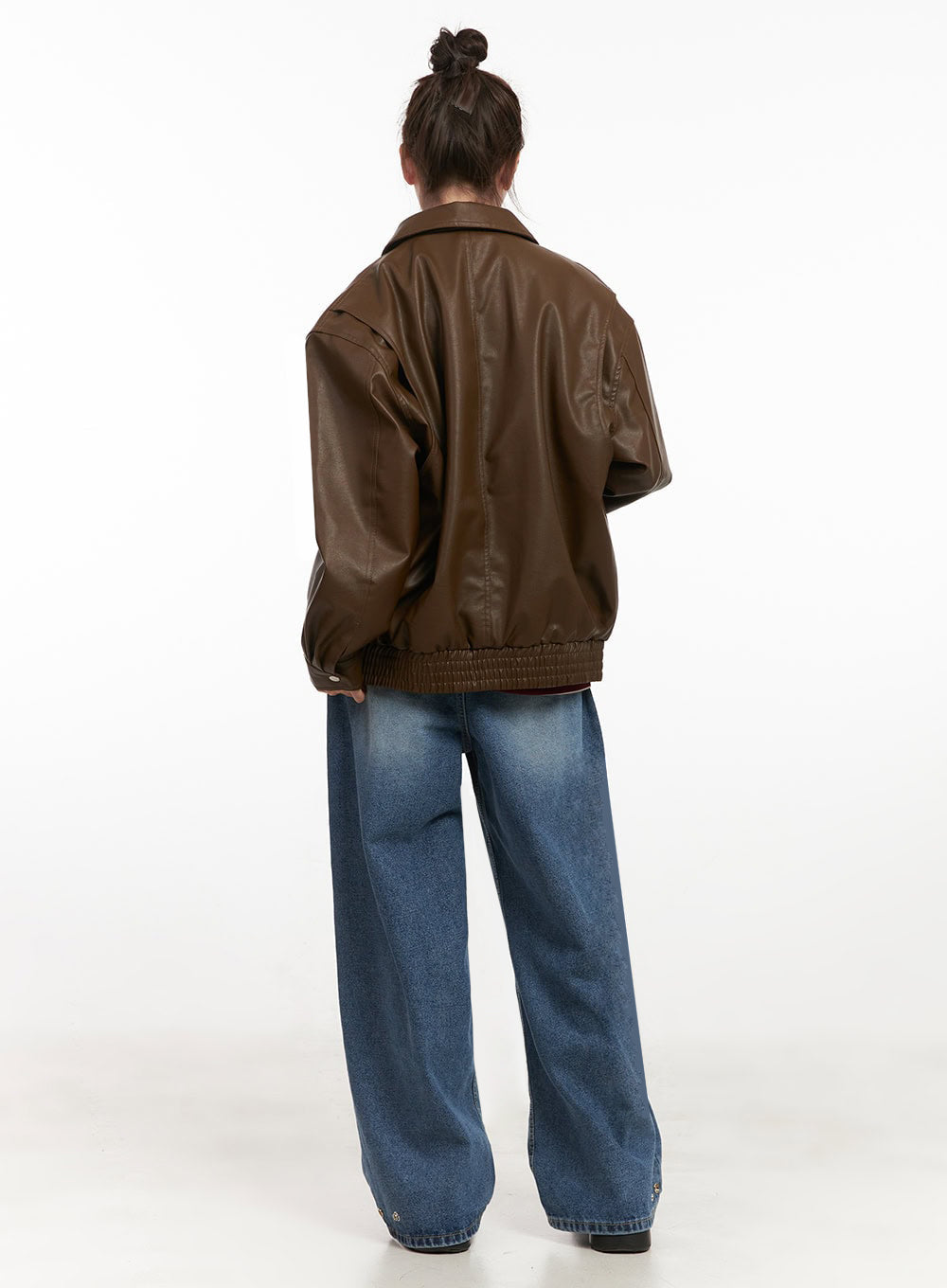 Alyssa Washed Wide-Fit Jeans IJ527