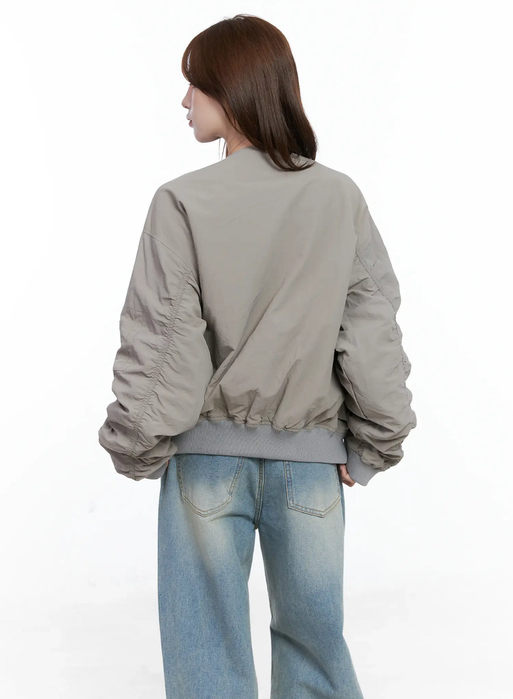 Casual Zip-Up Bomber Jacket CS501