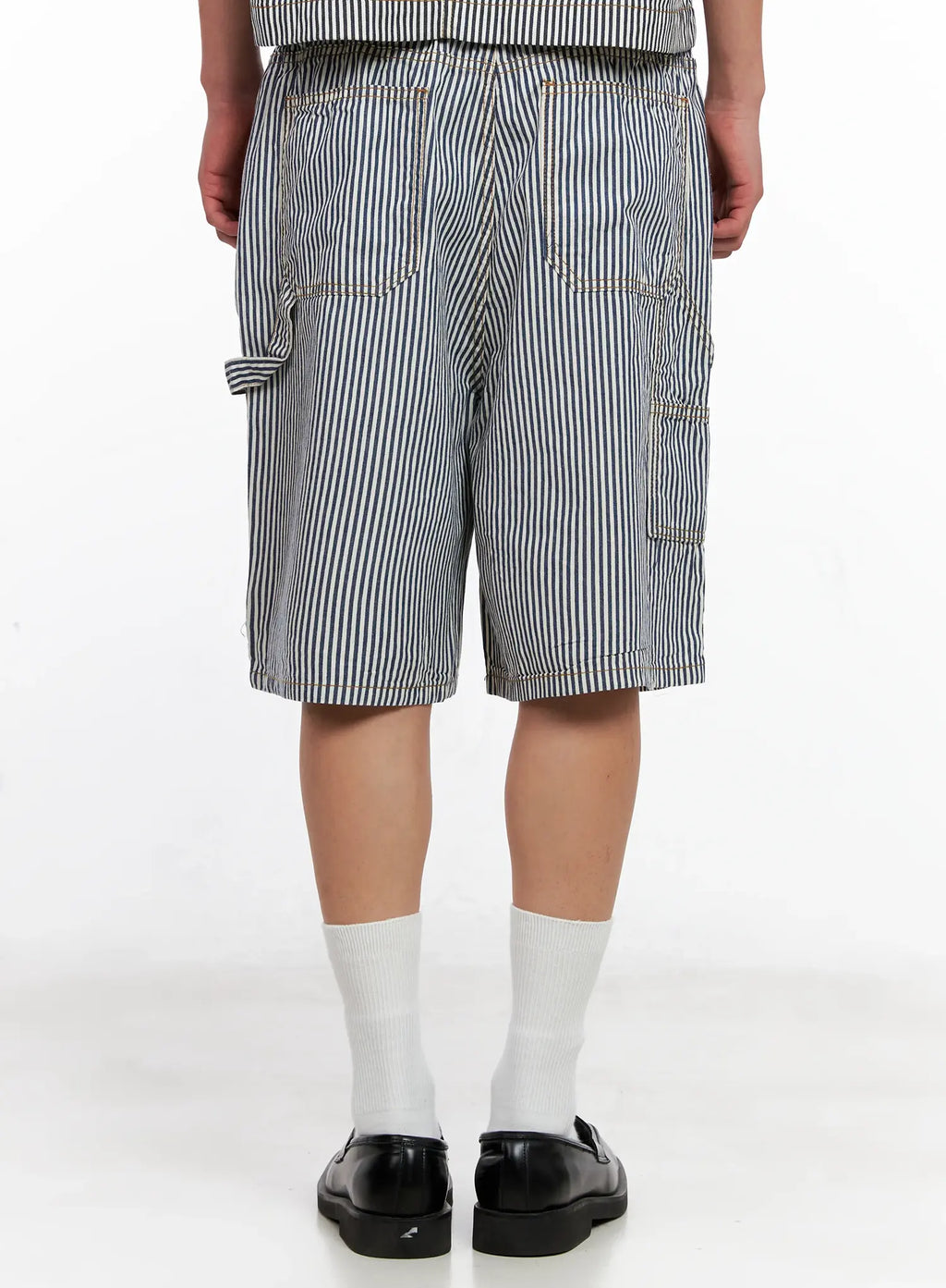 Men's Striped Bermuda Shorts IG511
