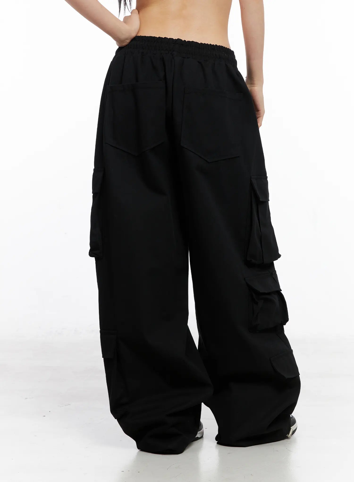 Wide Leg Cargo Pants CC1109