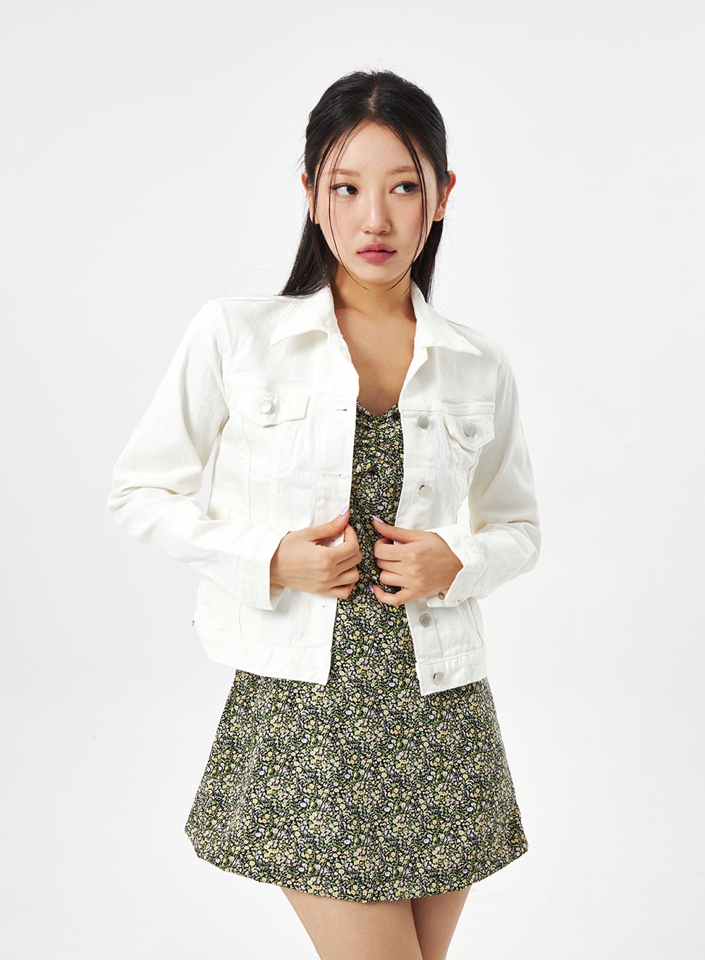 Button Cotton Jacket CA314