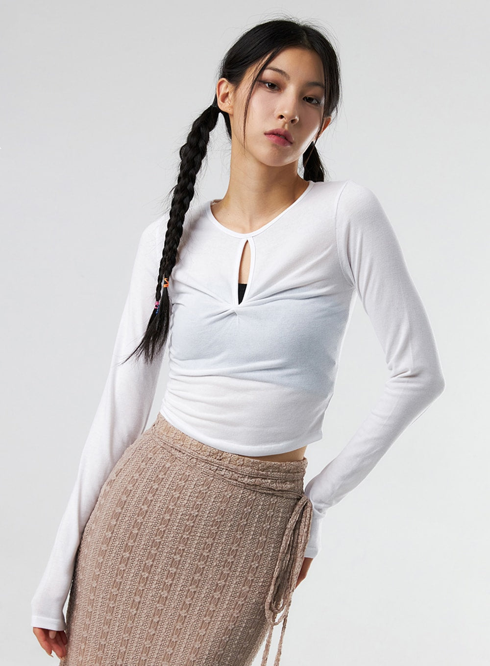 Front Hole Tee IS327