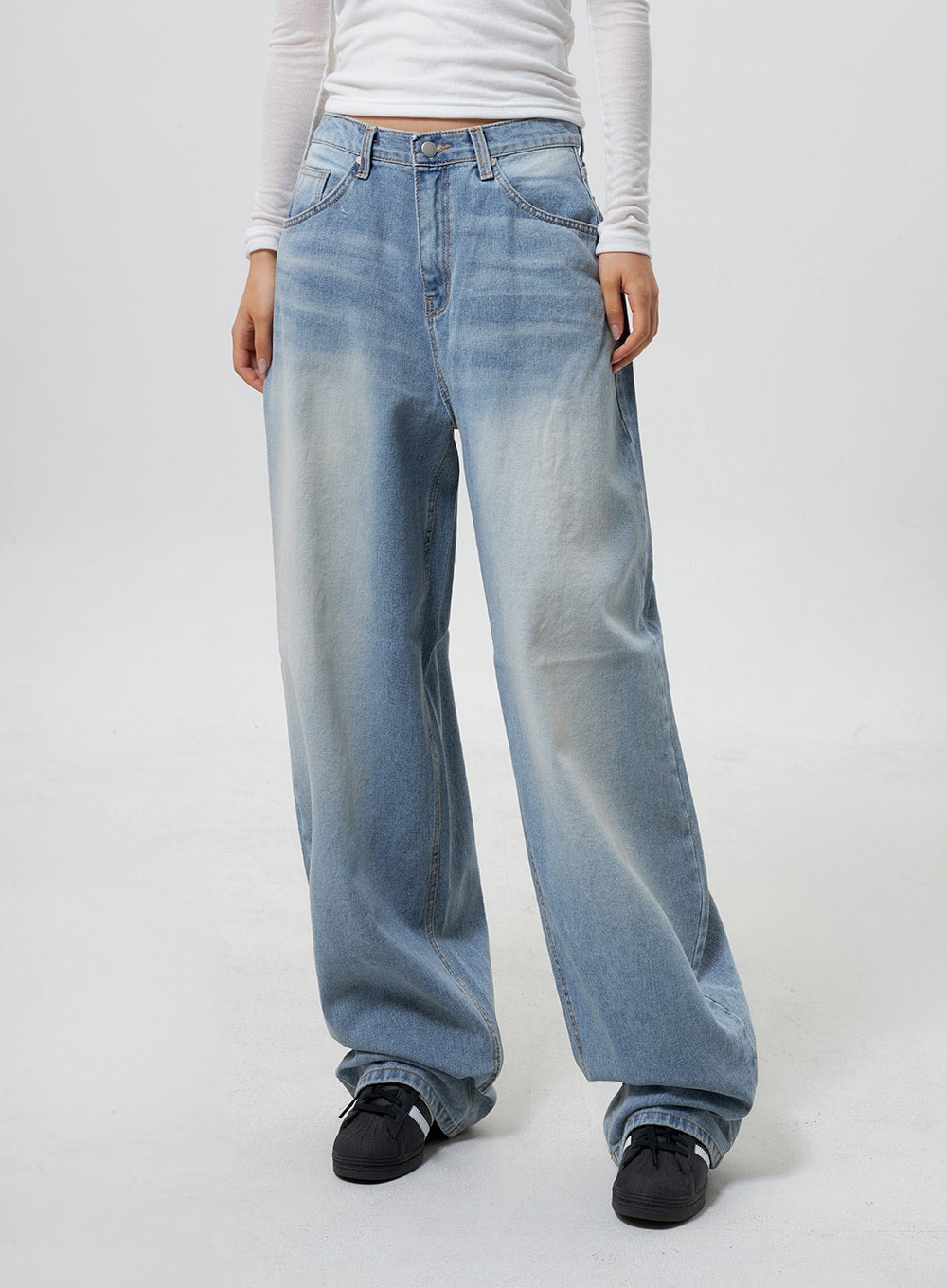 Low Rise Baggy Jeans CY324