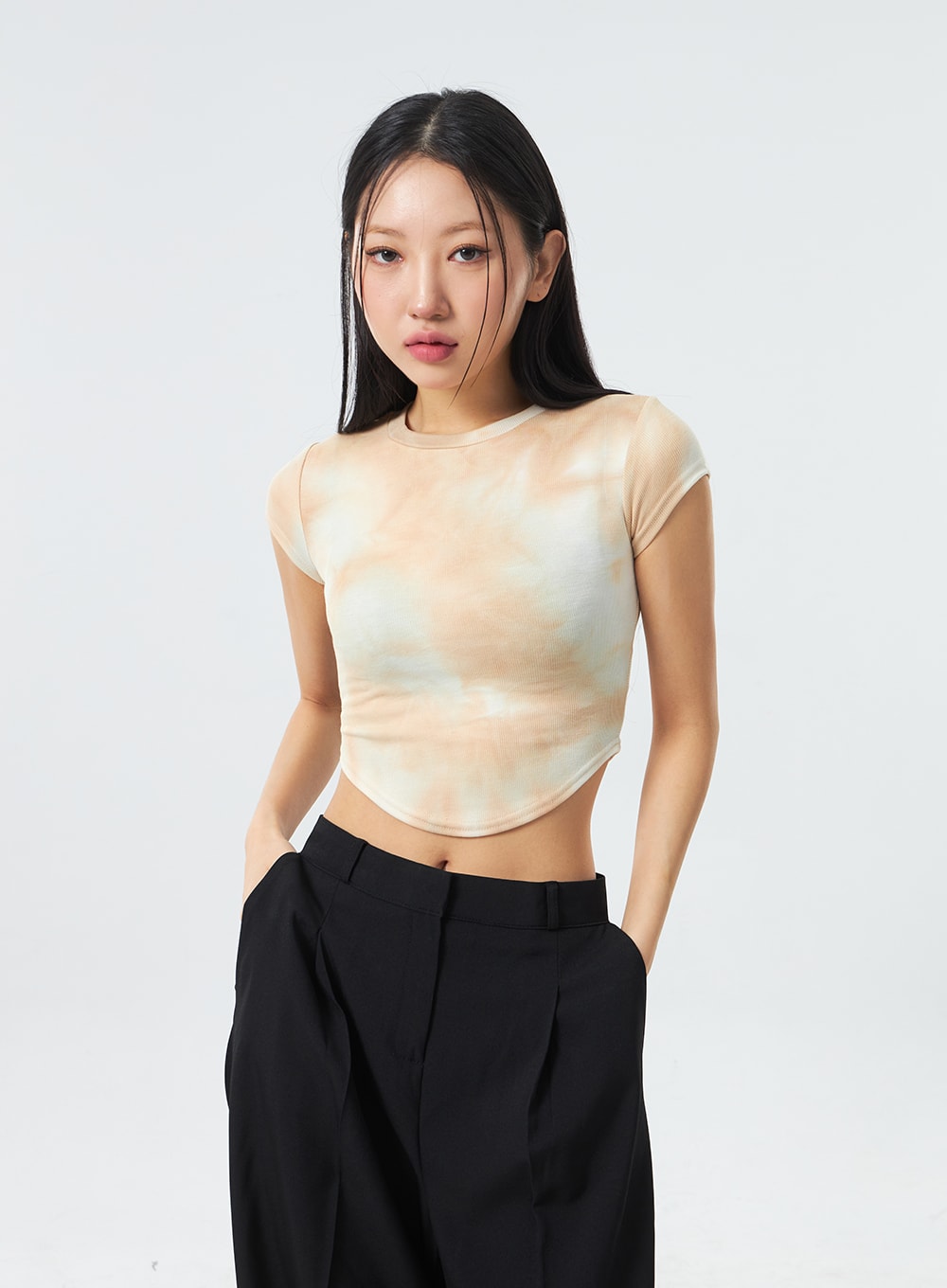 Tie Dye Cropped Tee CM330