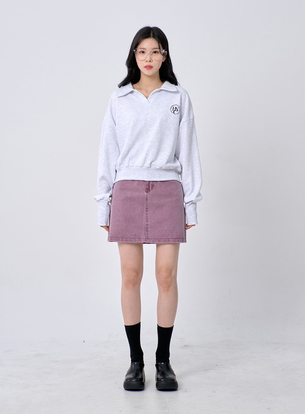 V-Neck Sweatshirt OM329