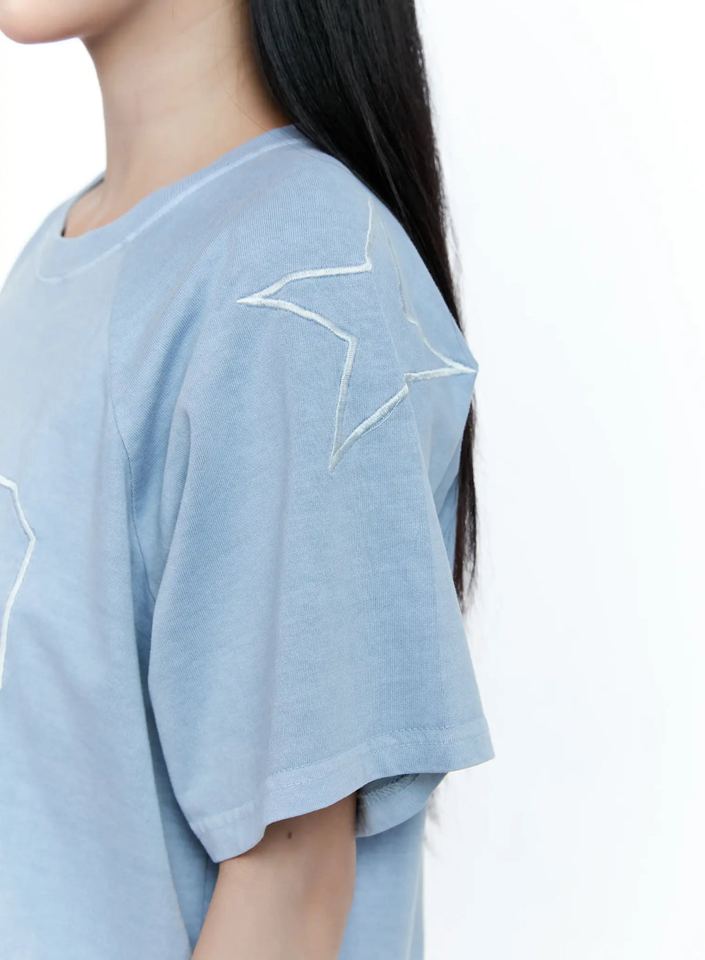 Casual Raglan Cropped Tee CG513