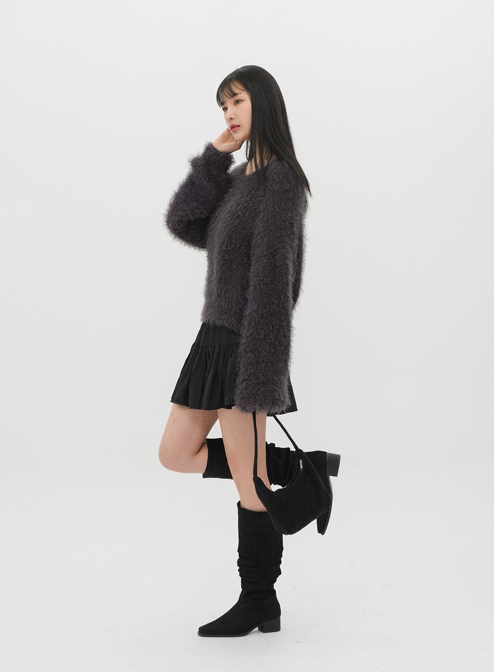 Tiered Mini Skirt J19