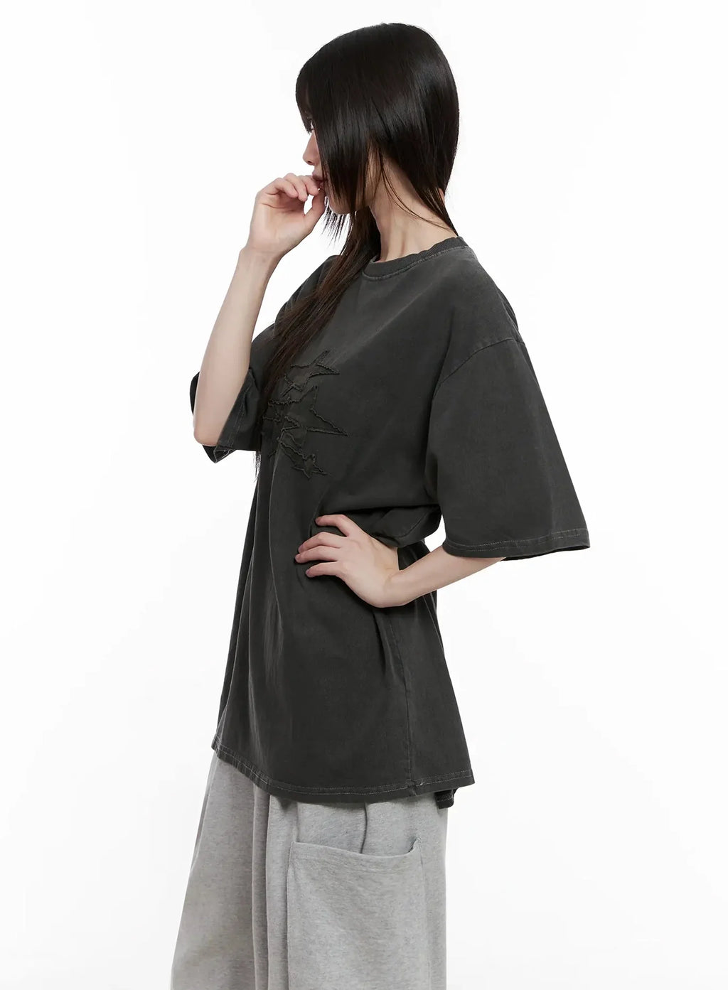 Charcoal Graphic T-Shirt IL531