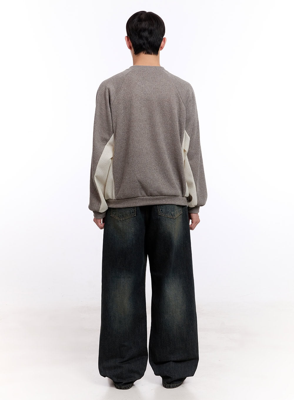 Men's Washed Relaxed-Fit Jeans IM512