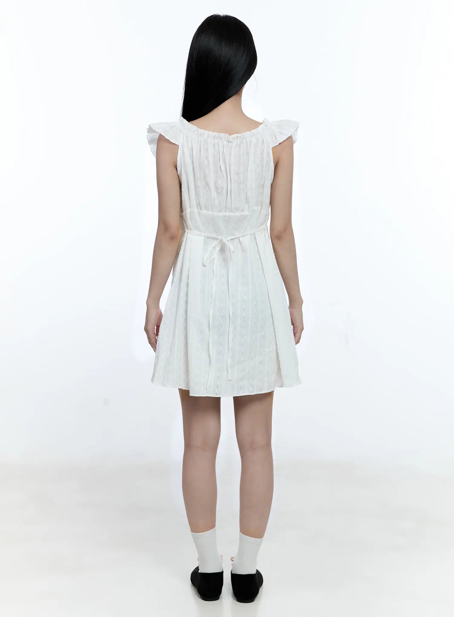 Lace Off-Shoulder Mini Dress CG513