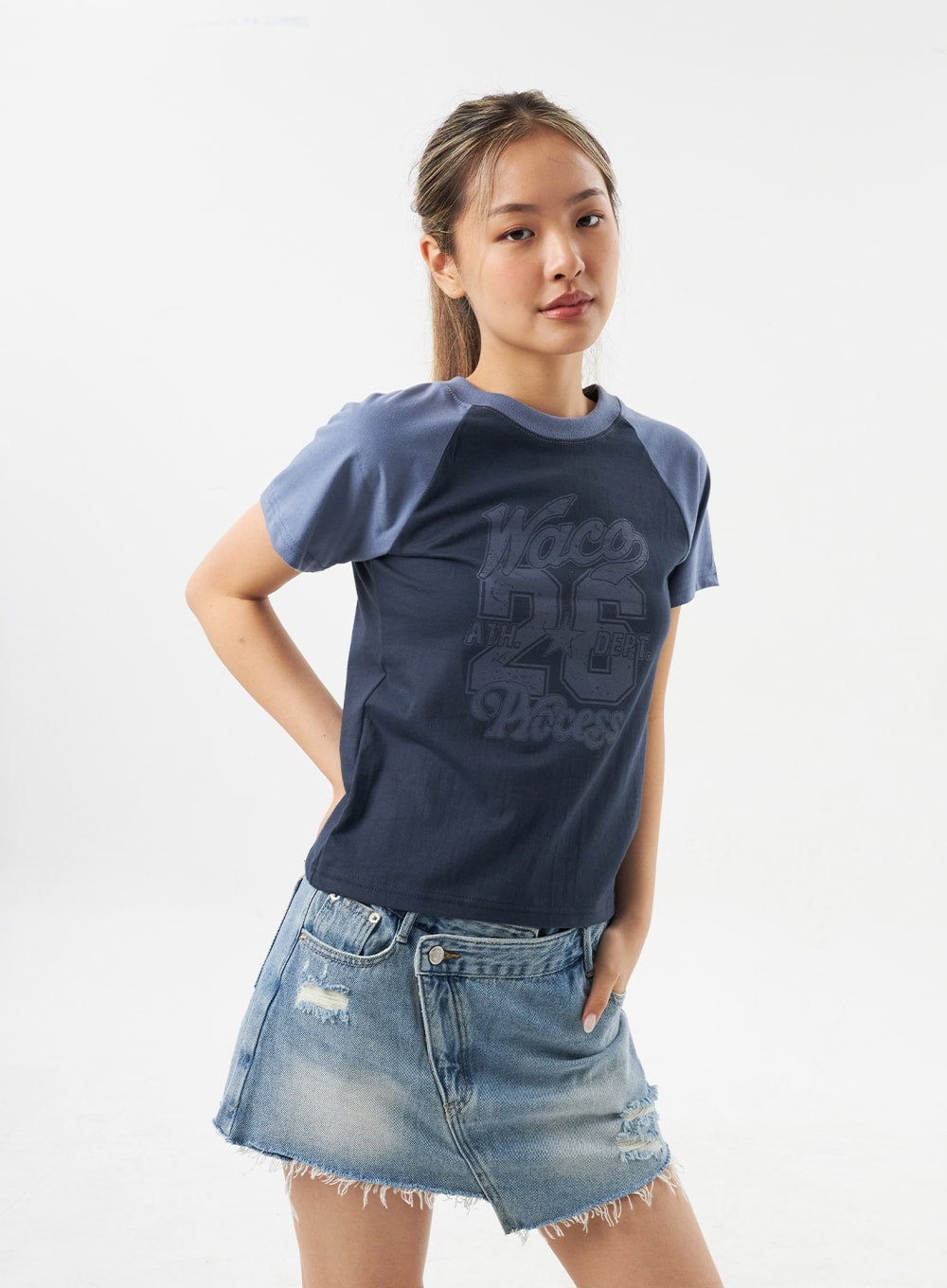 Graphic Two Color Tee CU302