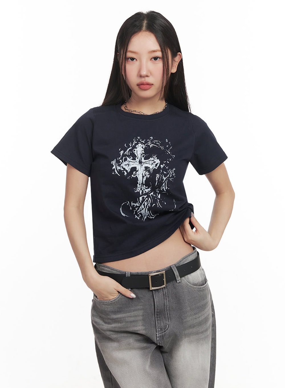Graphic Cross T-Shirt IM524